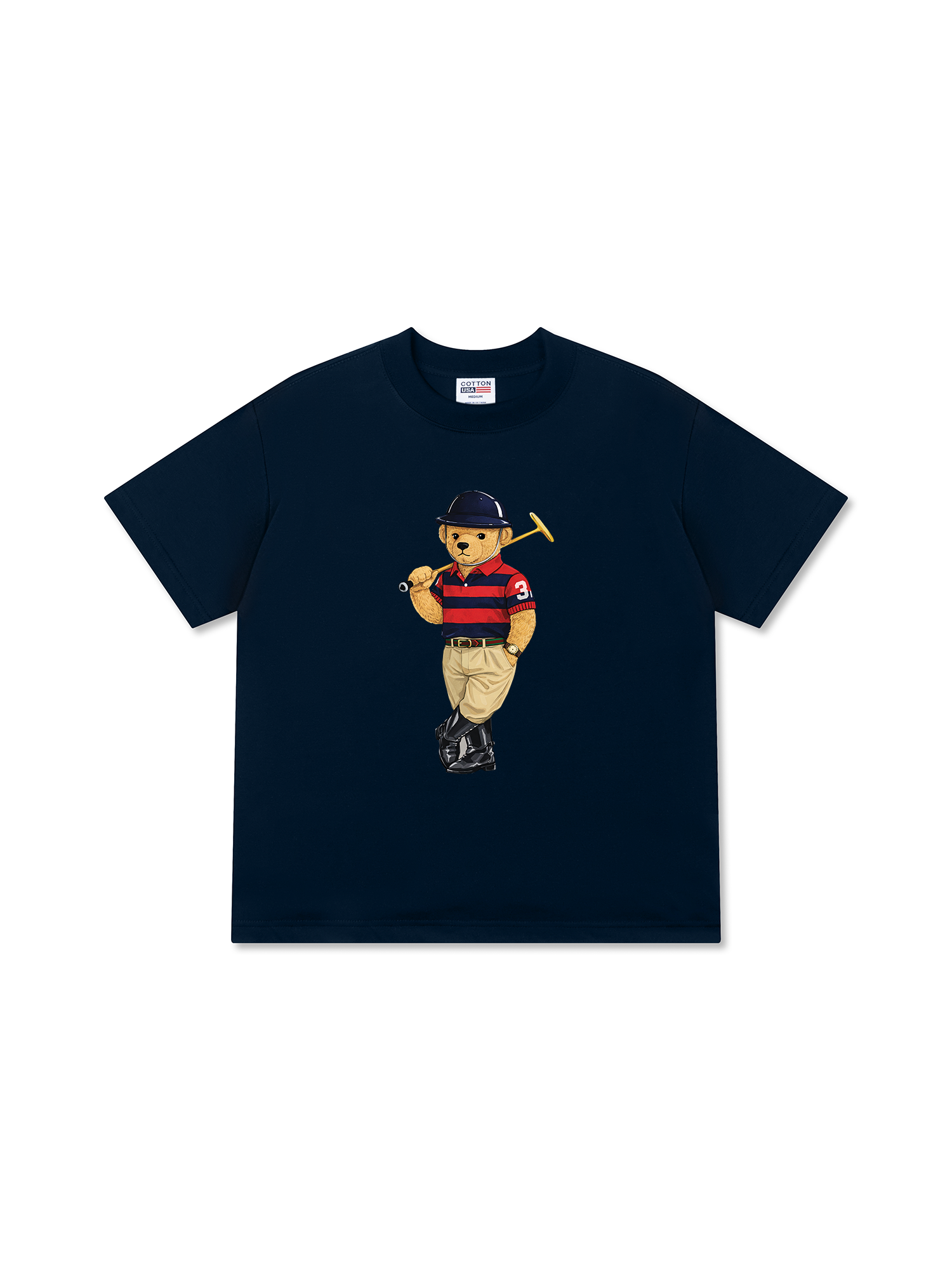 Áo Thun Relaxed Fit  Quiet Luxury Bear