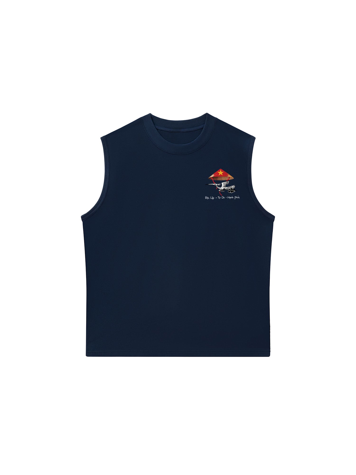 Áo Ba Lỗ Relaxed Fit Độc Lập - Tự Do - Hạnh Phúc 2