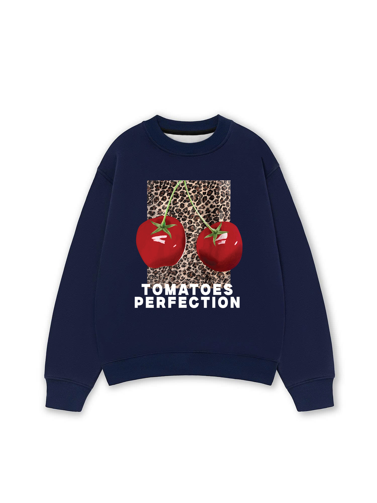 Áo Sweater Nỉ Hai Da Urban Leopard Tomatoes Perfection