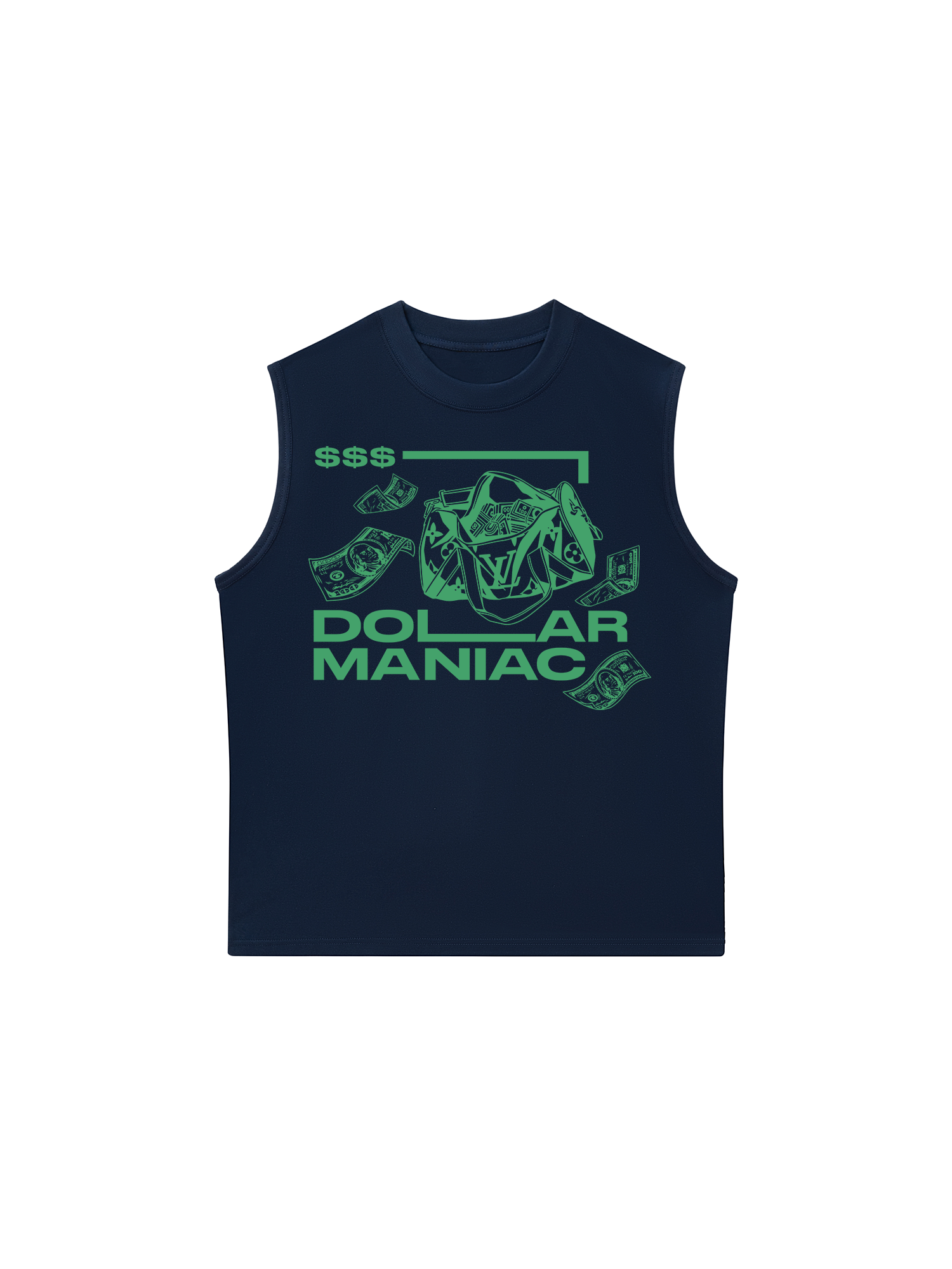 Áo Ba Lỗ Relaxed Fit Money Dolar Maniac