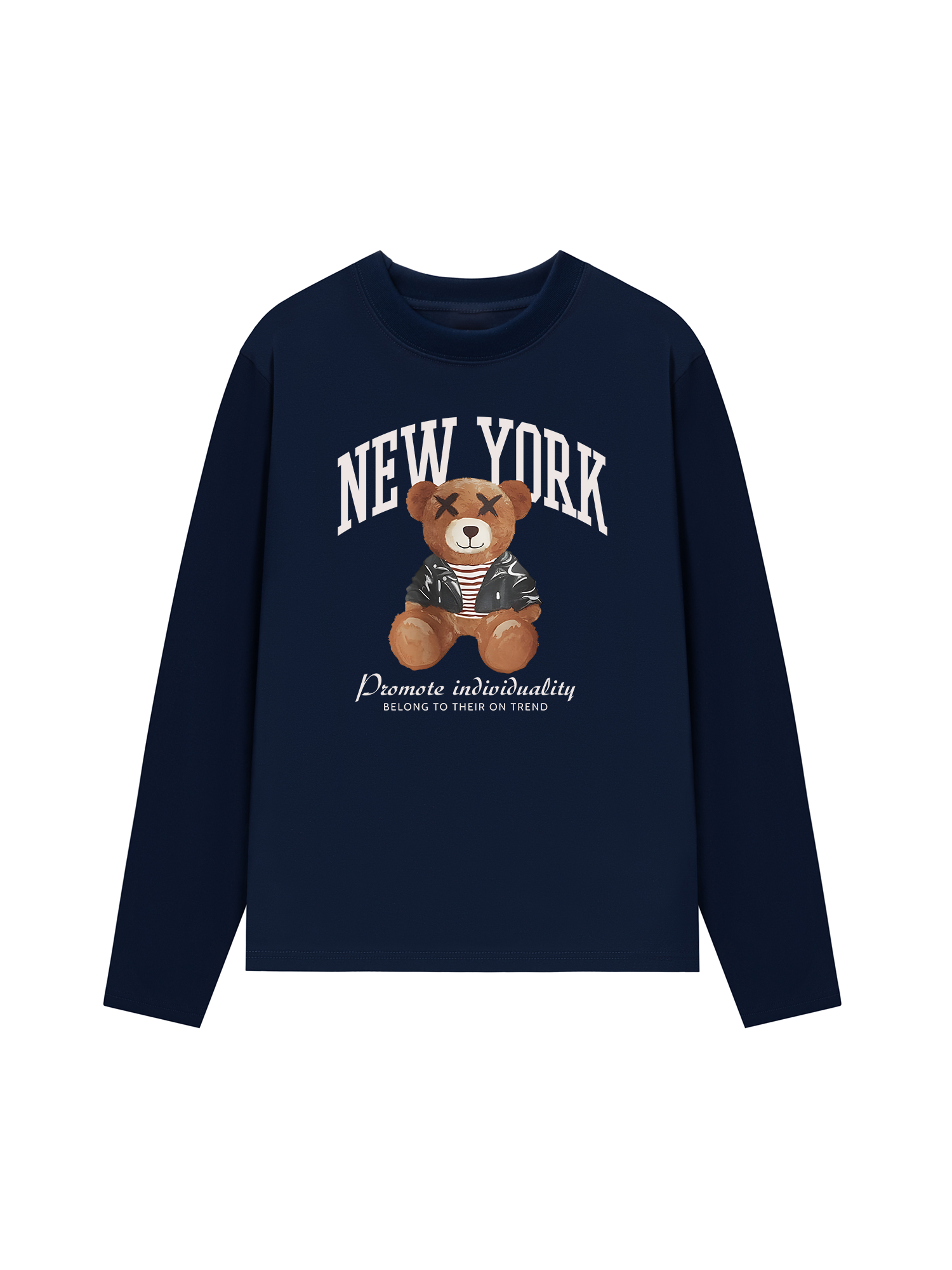 Áo Thun Dài Tay New York Teddy