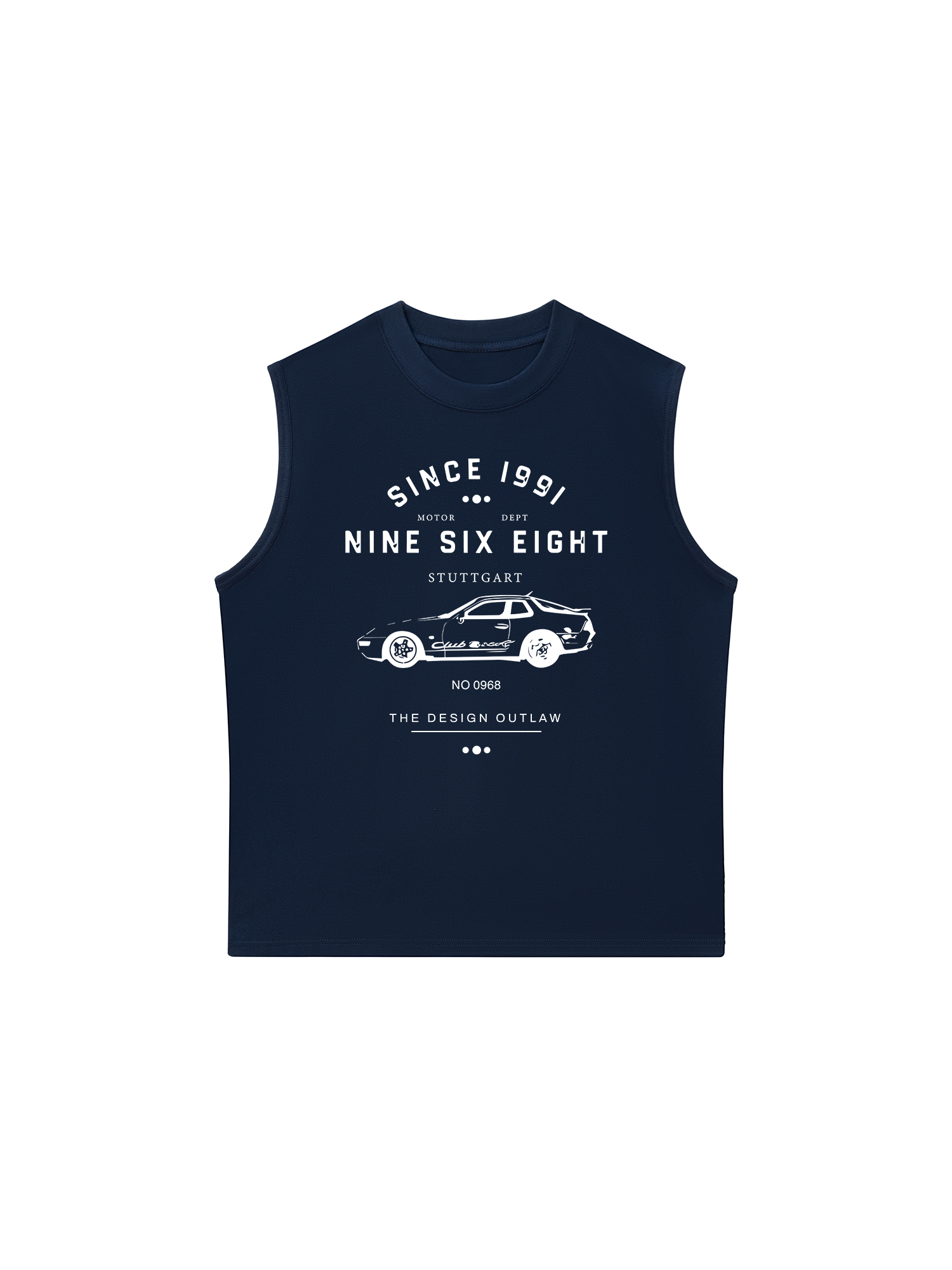 Áo Ba Lỗ Relaxed Fit Porsche Nine Six Eight