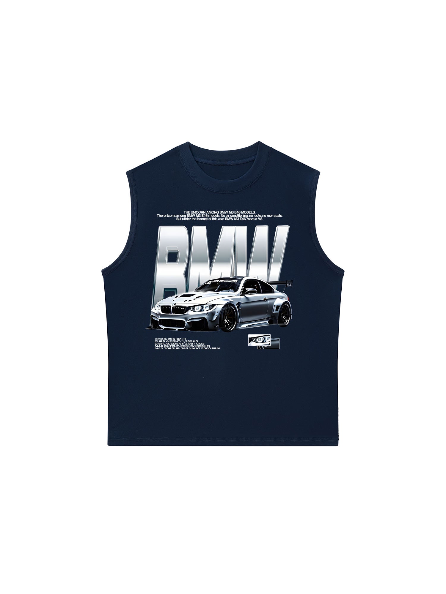 Áo Ba Lỗ Relaxed Fit BMW The Unicorn Among