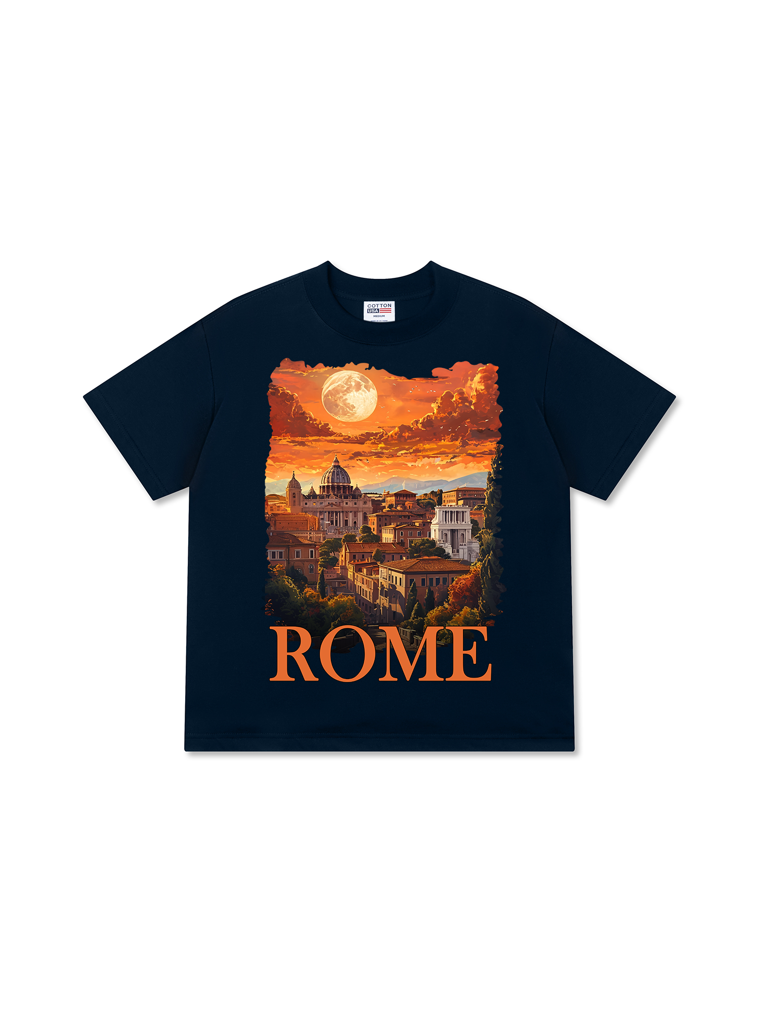Áo Thun Relaxed Fit City Rome