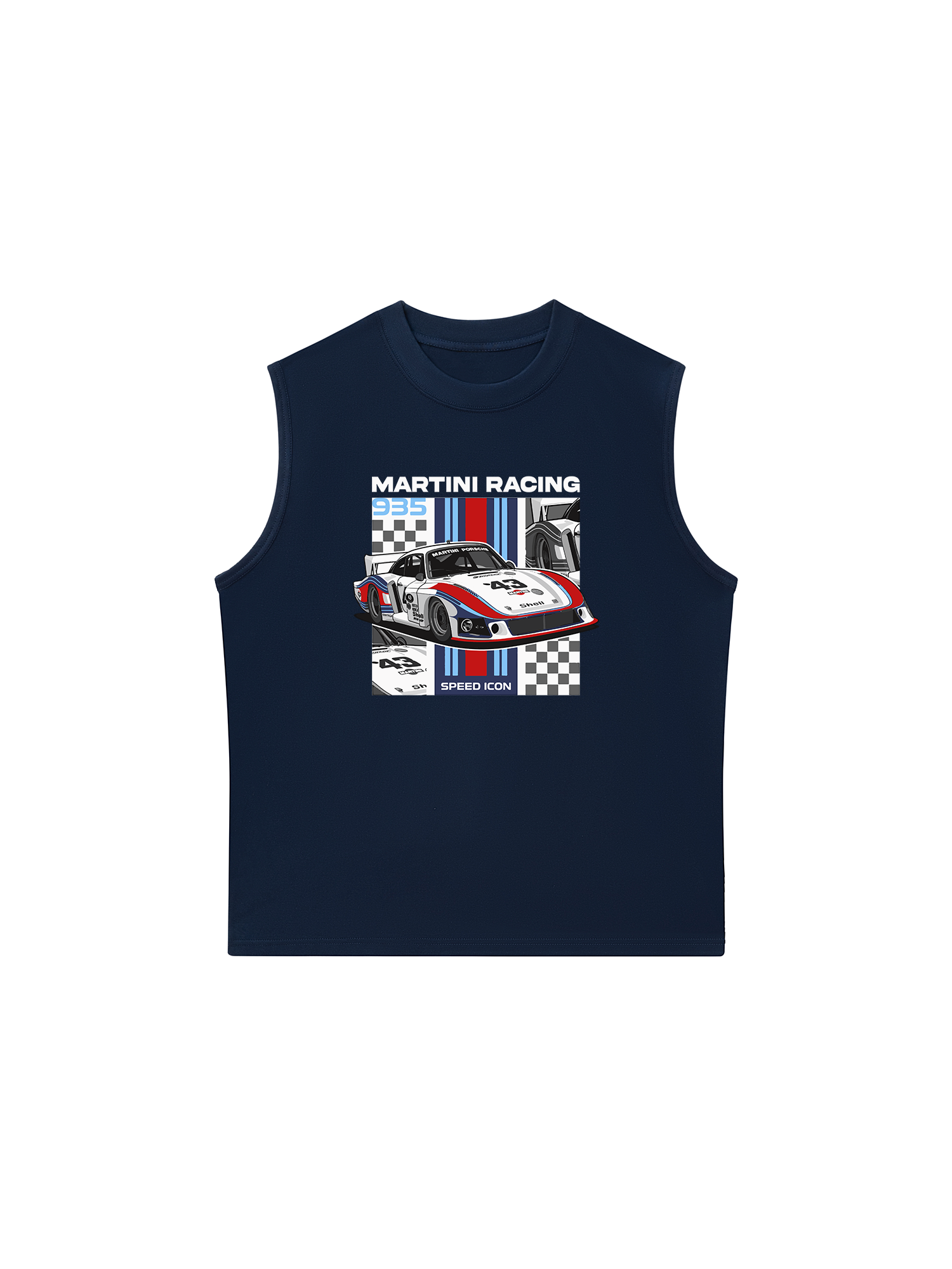 Áo Ba Lỗ Relaxed Fit Porsche 935 Martini Racing