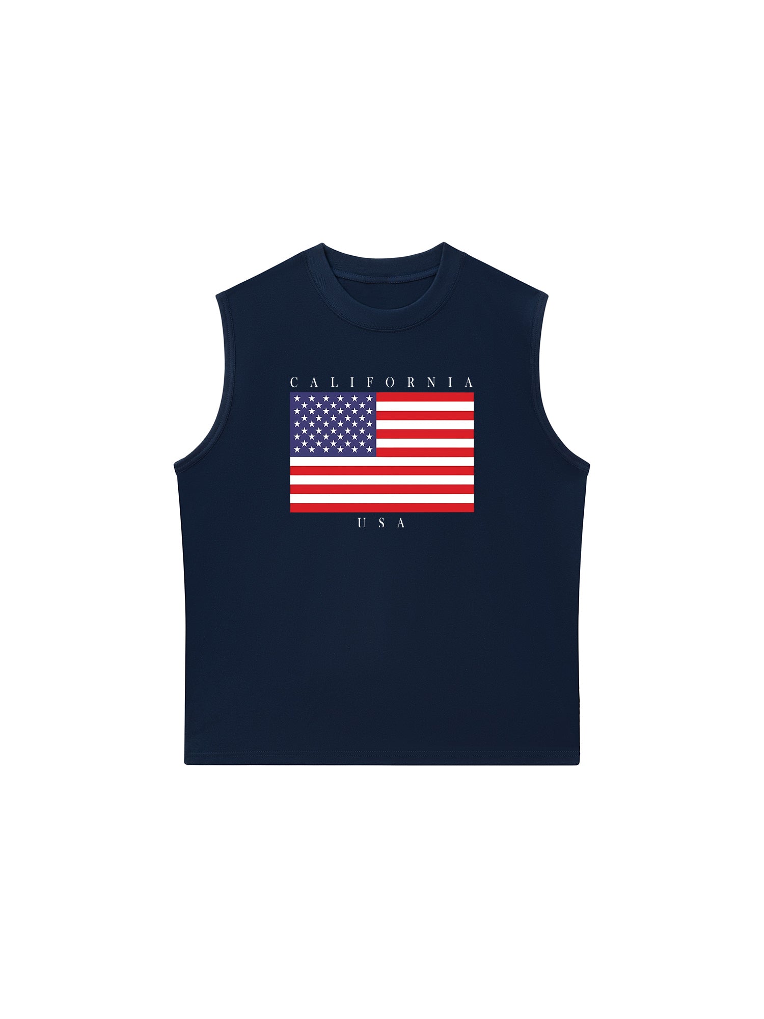 Áo Ba Lỗ Relaxed Fit USA California Basic Style