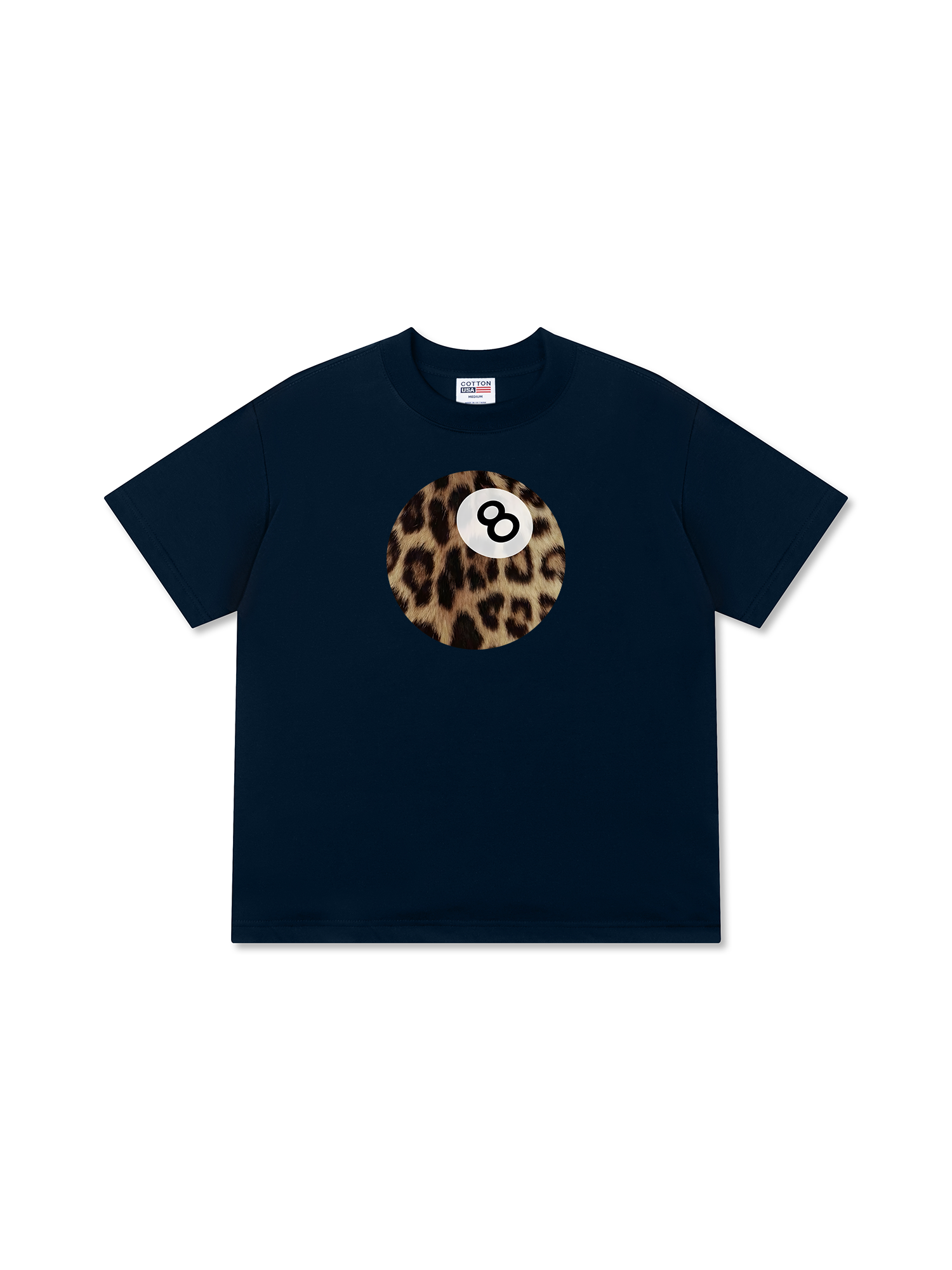 Áo Thun Relaxed Fit Billiards Leopard Eight