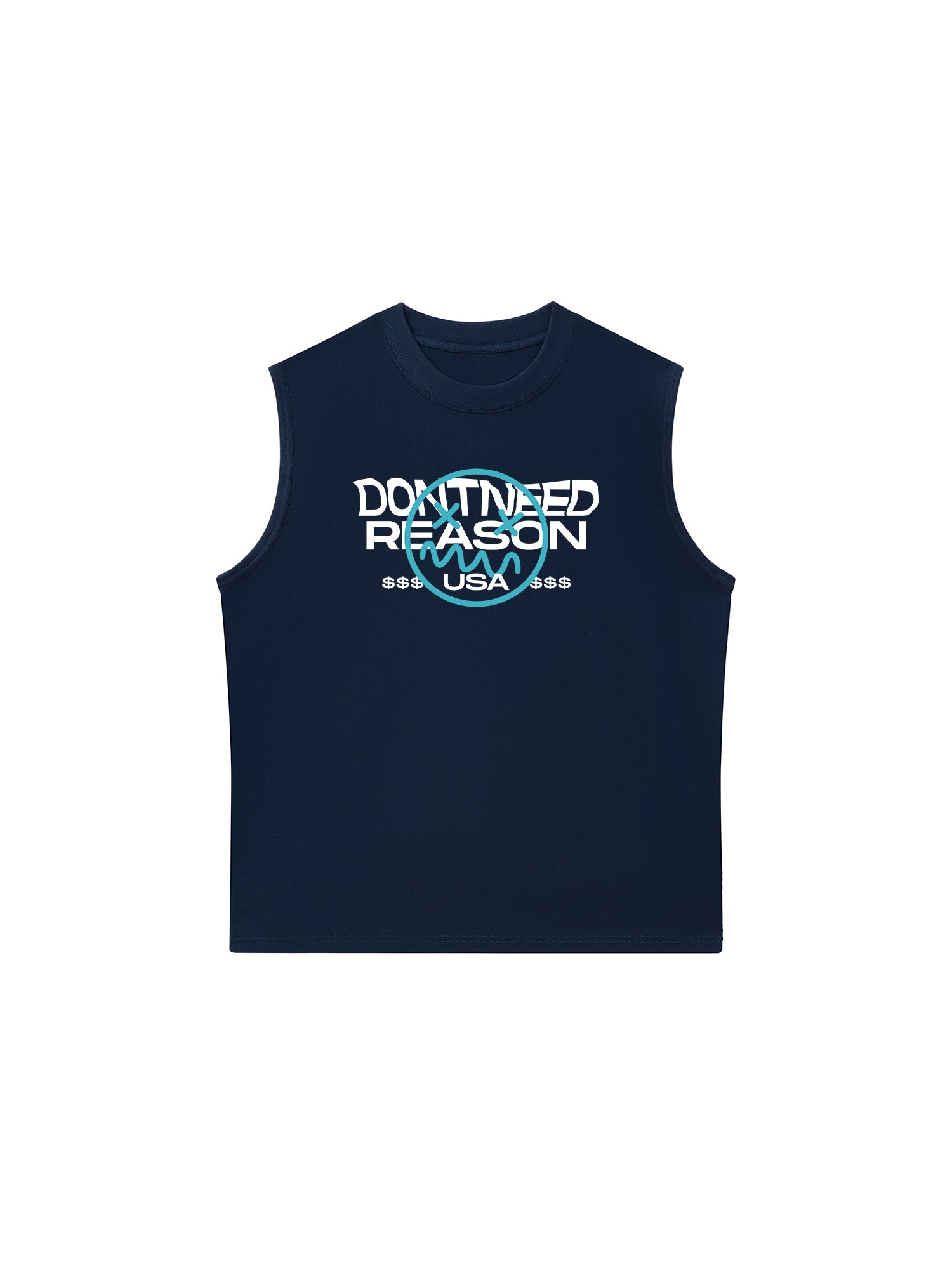 Áo Ba Lỗ Relaxed Fit USA Dont Need Reason