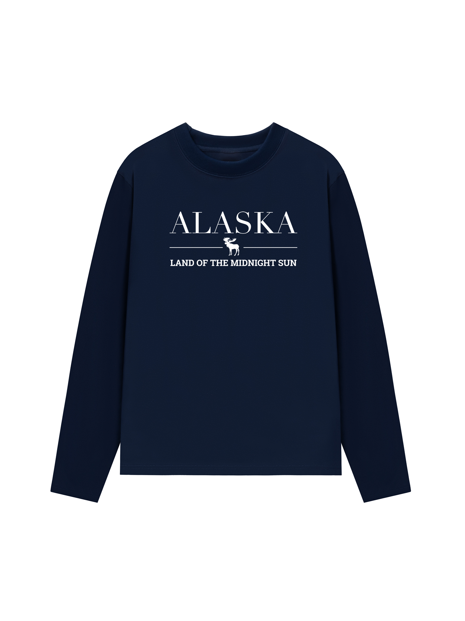 Áo Thun Dài Tay Alaska Land Of The Midnight Sun