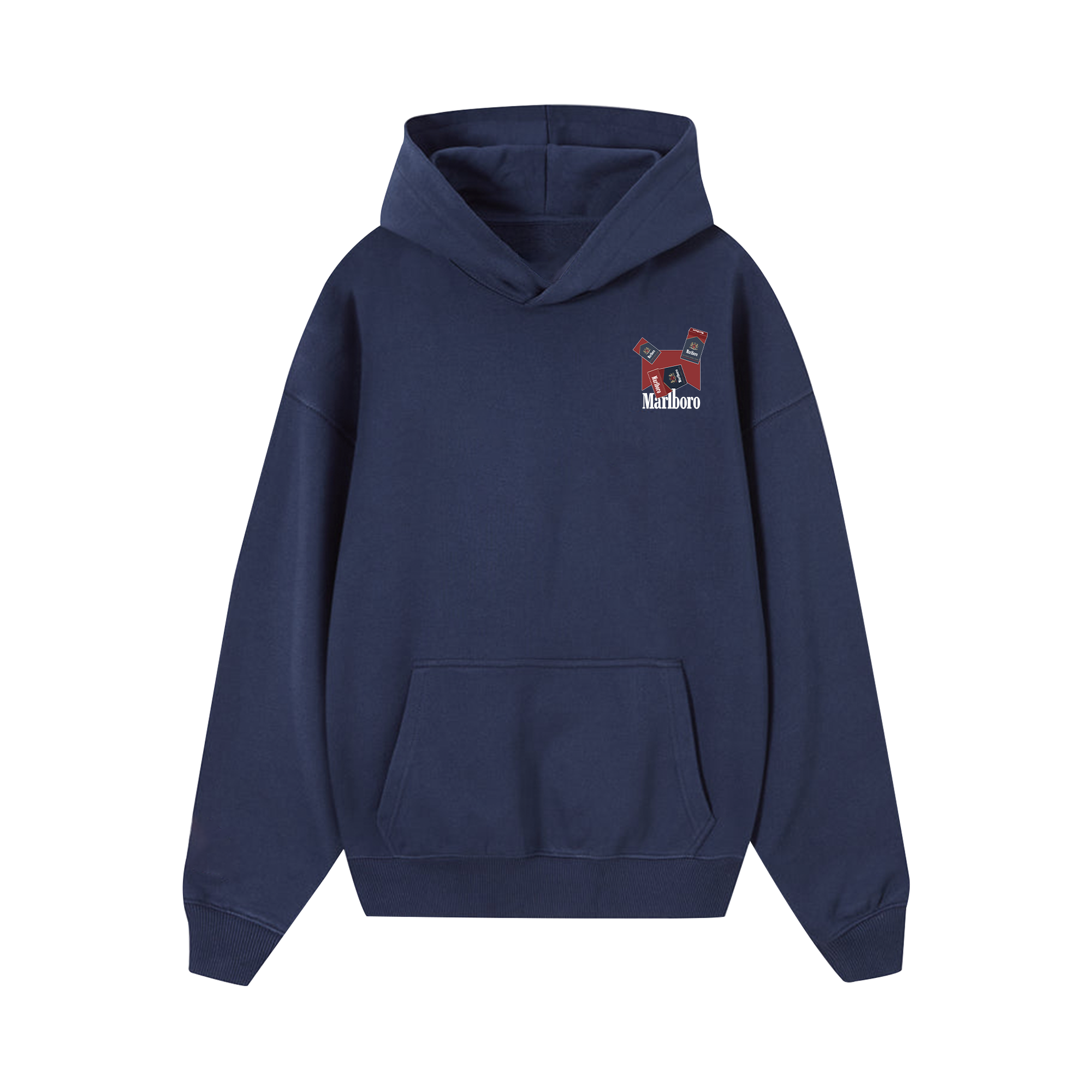 Marlboro Rich Smooth Logo Hoodie