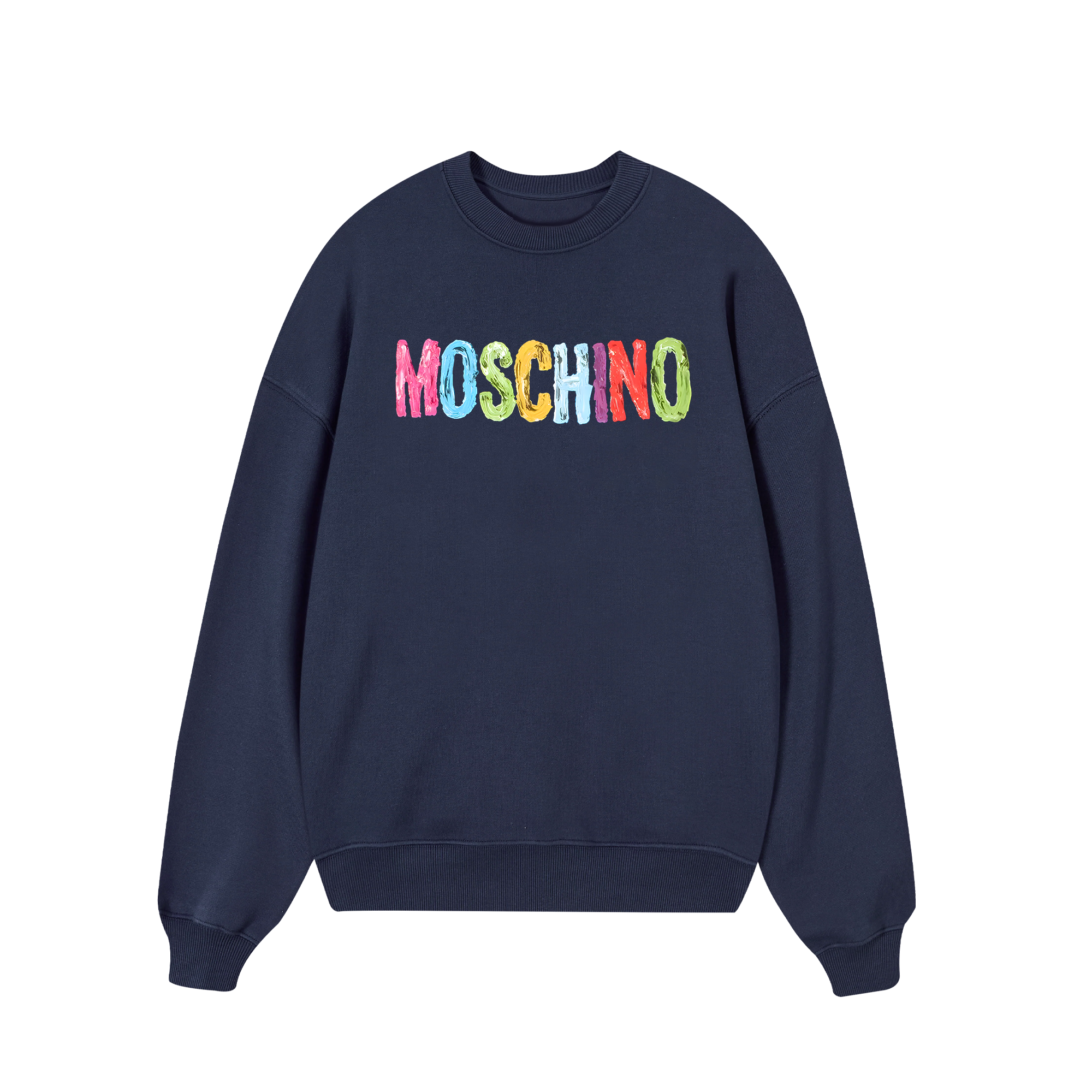 Moschino Rainbow Logo Sweater