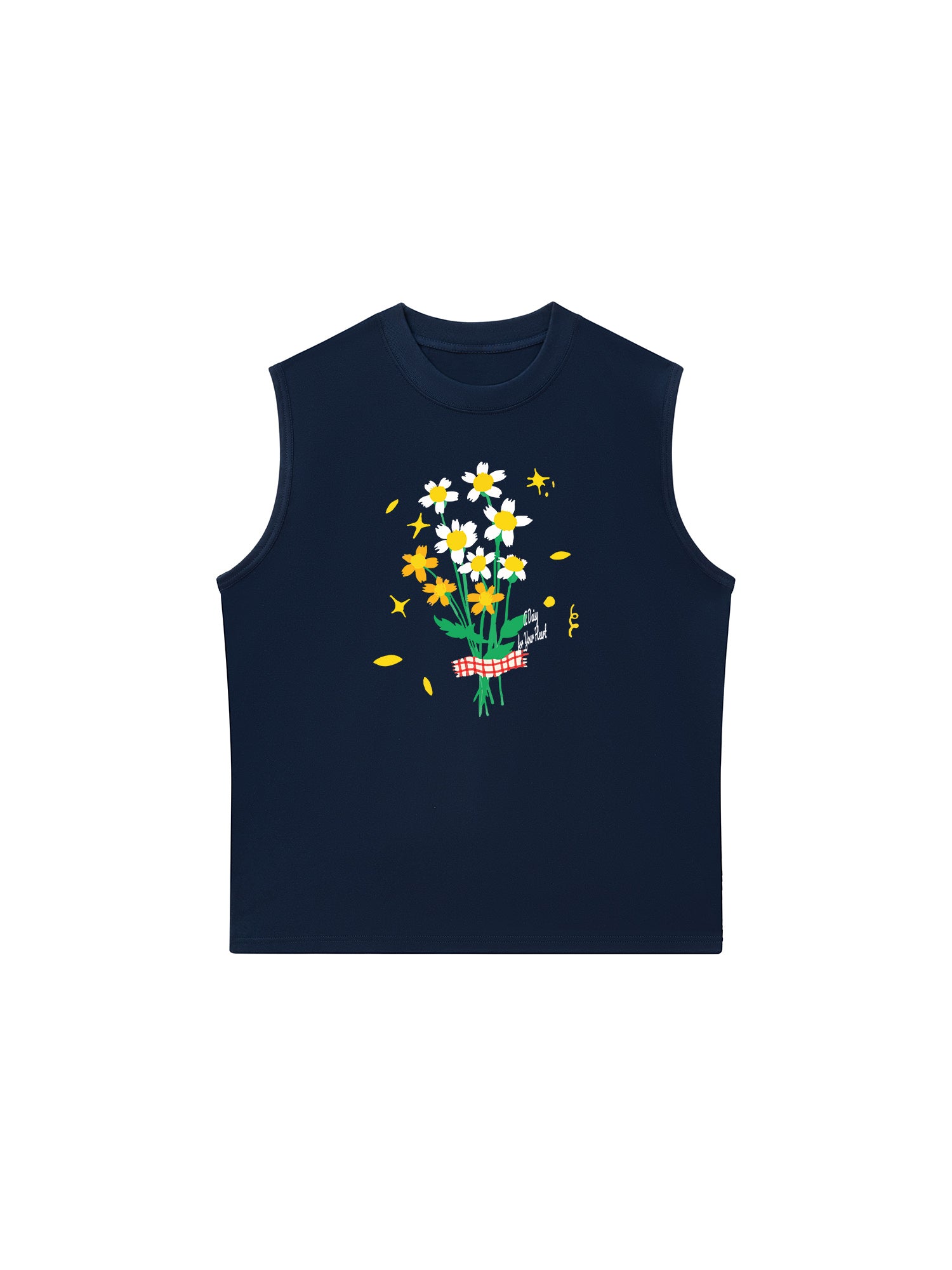 Áo Ba Lỗ Relaxed Fit A Daisy for Your Heart