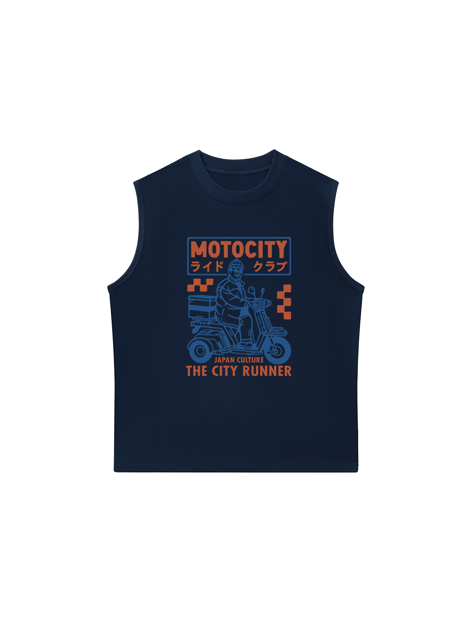 Áo Ba Lỗ Relaxed Fit MOTOCITY