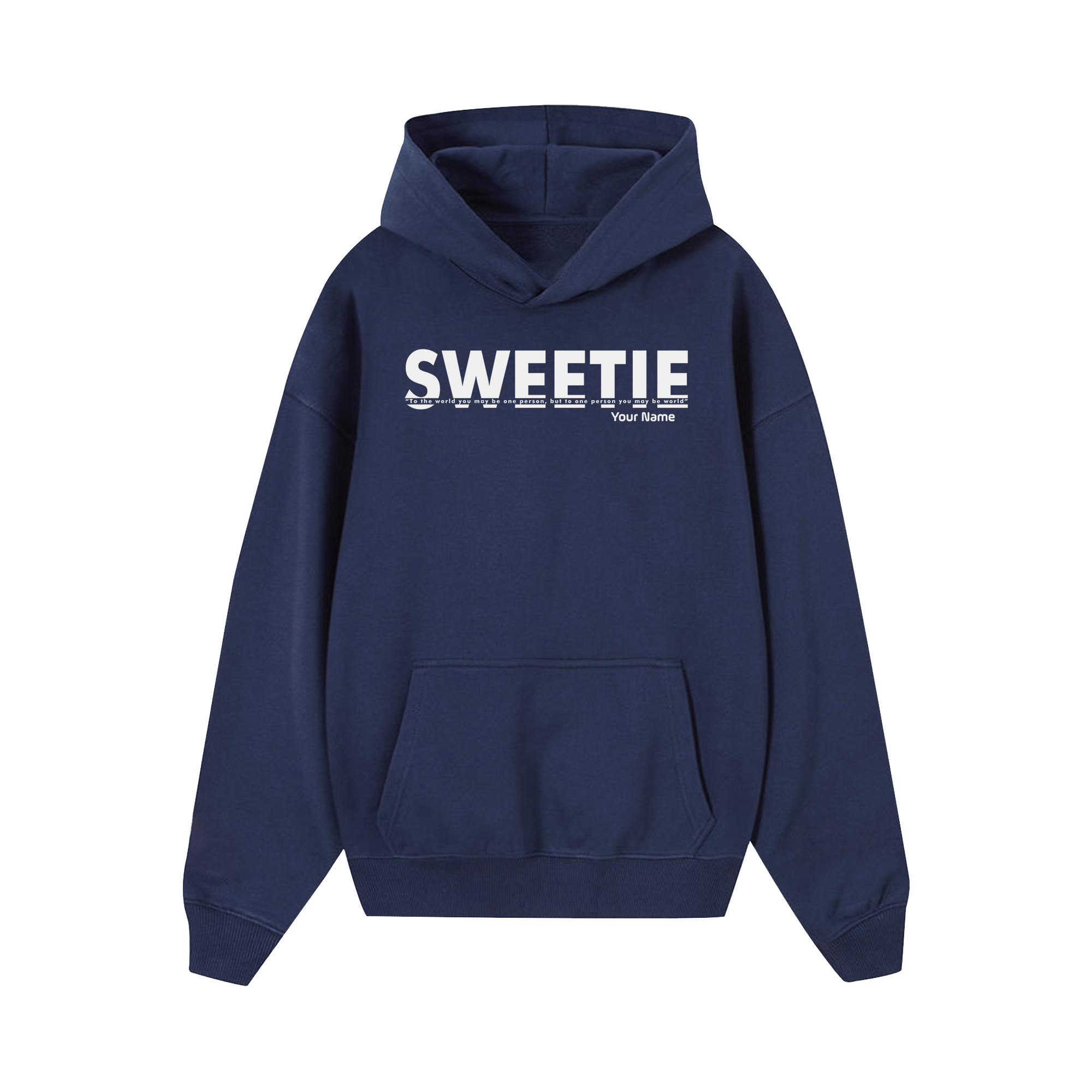 Custom Couple Sweetie Hoodie