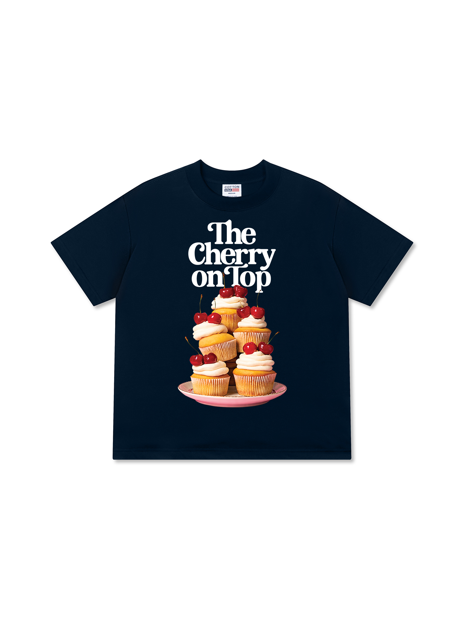 Áo Thun Relaxed Fit Yummy Mood The Cherry On Top