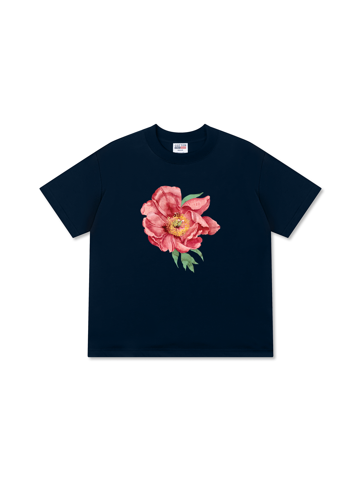 Áo Thun Relaxed Fit Tropical Bloom Like a Peony
