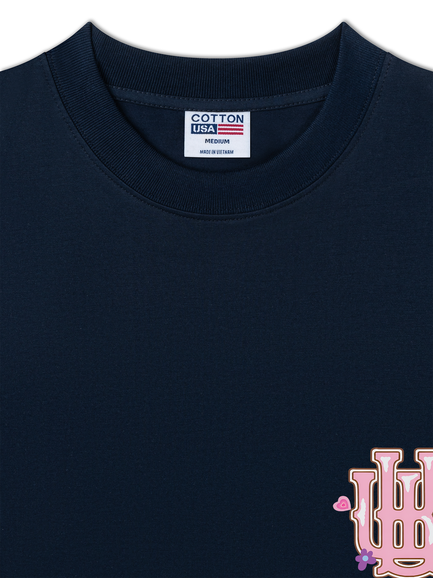 Áo Thun Relaxed Fit Master Baseball Pink Bloom