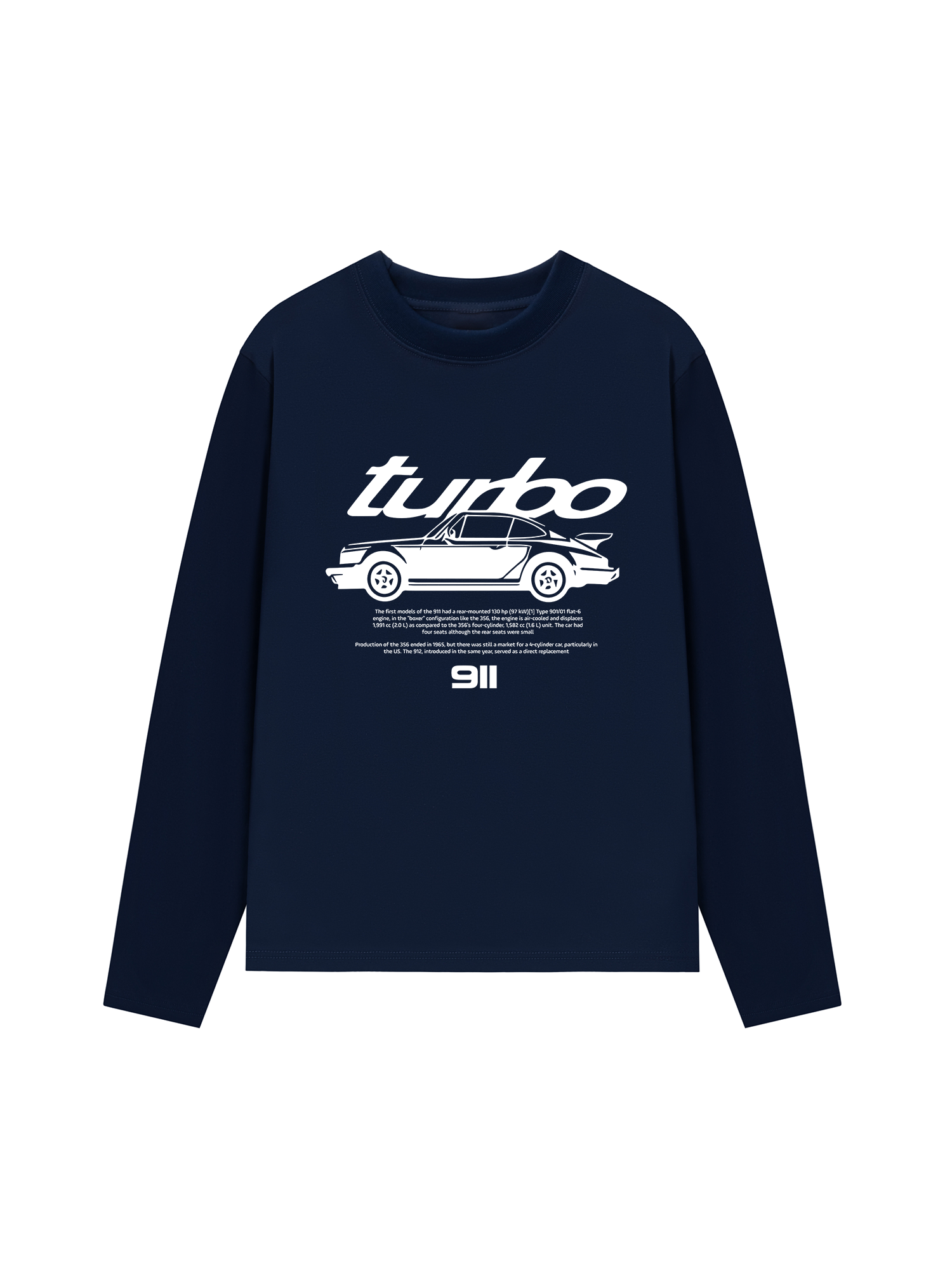 Áo Thun Dài Tay Porsche Classic 911 Turbo