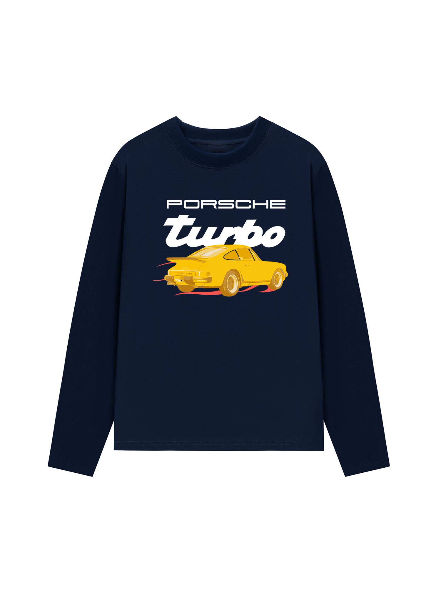 Áo Thun Dài Tay Porsche Turbo Golden Race