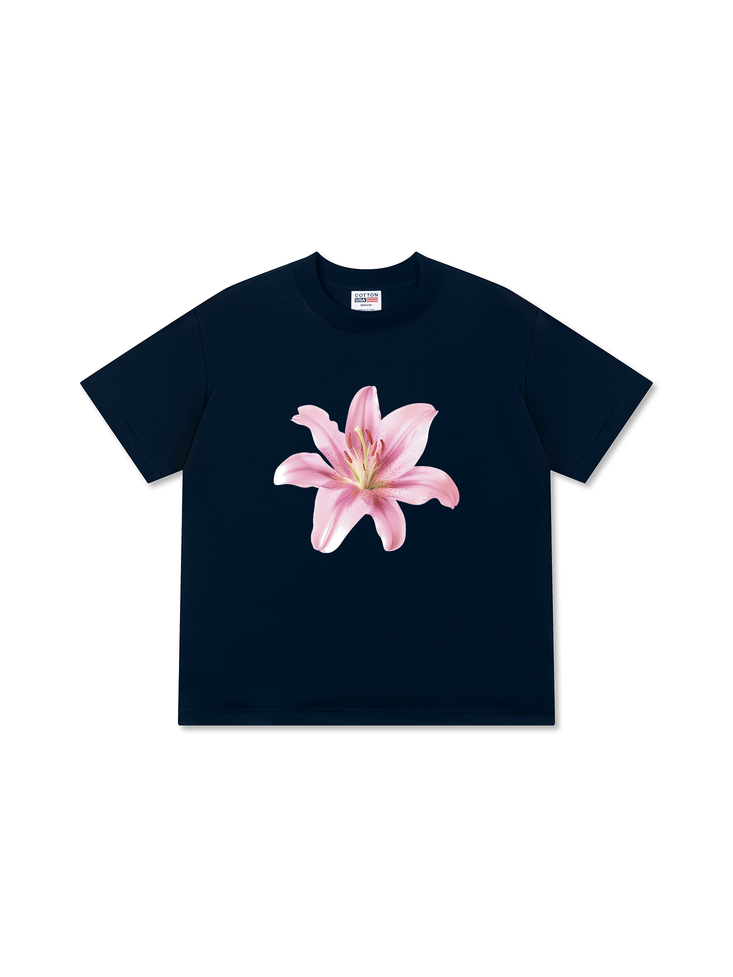 Áo Thun Relaxed Fit Tropical Lily