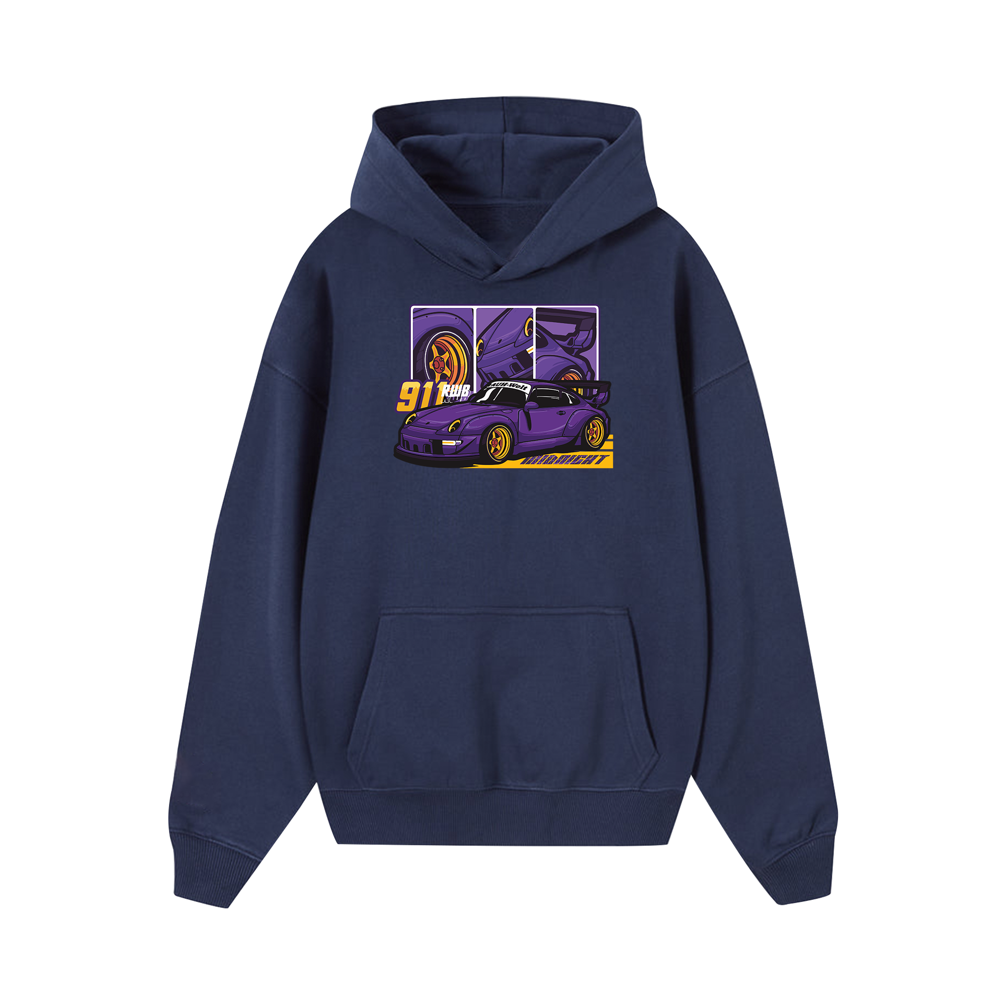 Porsche RWB 911 Mid Night Hoodie