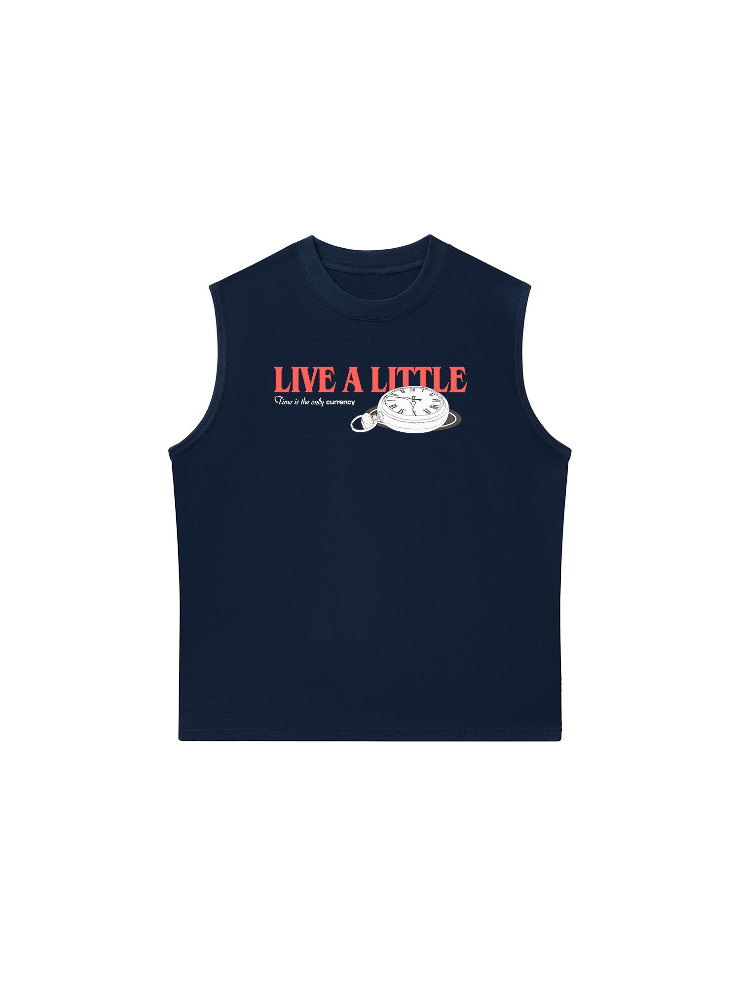 Áo Ba Lỗ Relaxed Fit Live A Little