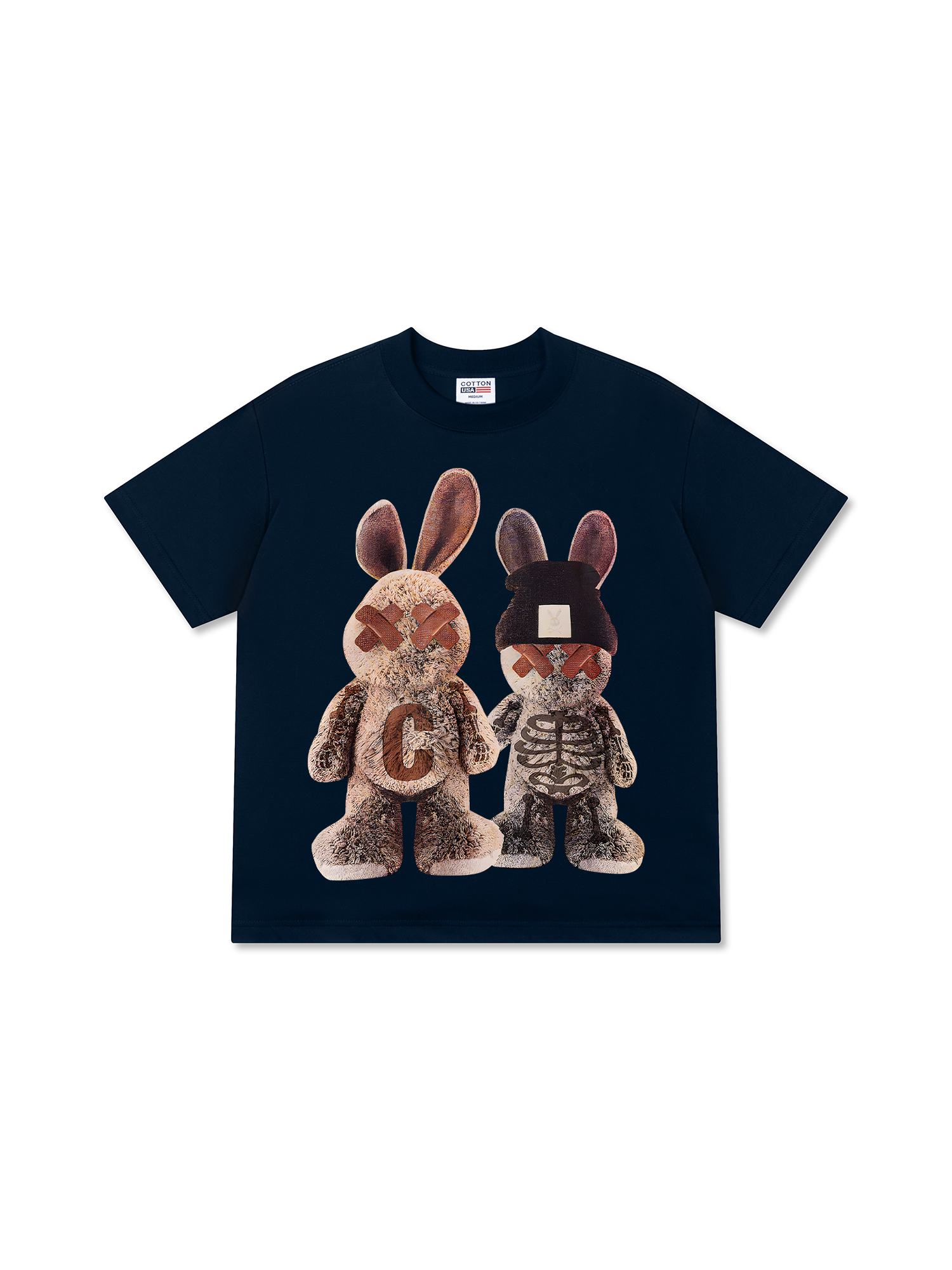 Áo Thun Relaxed Fit Bunny Couple