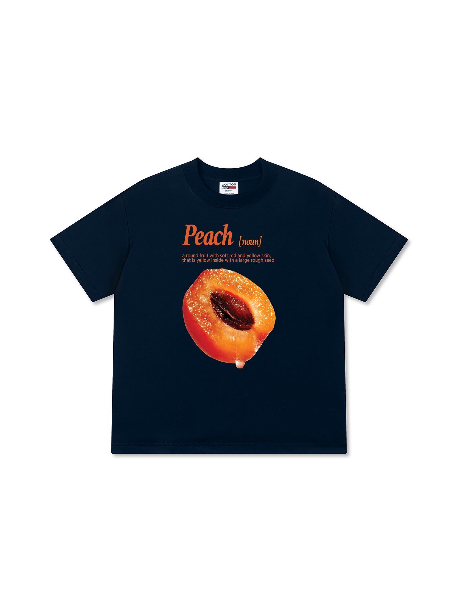 Áo Thun Relaxed Fit Tropical Peach