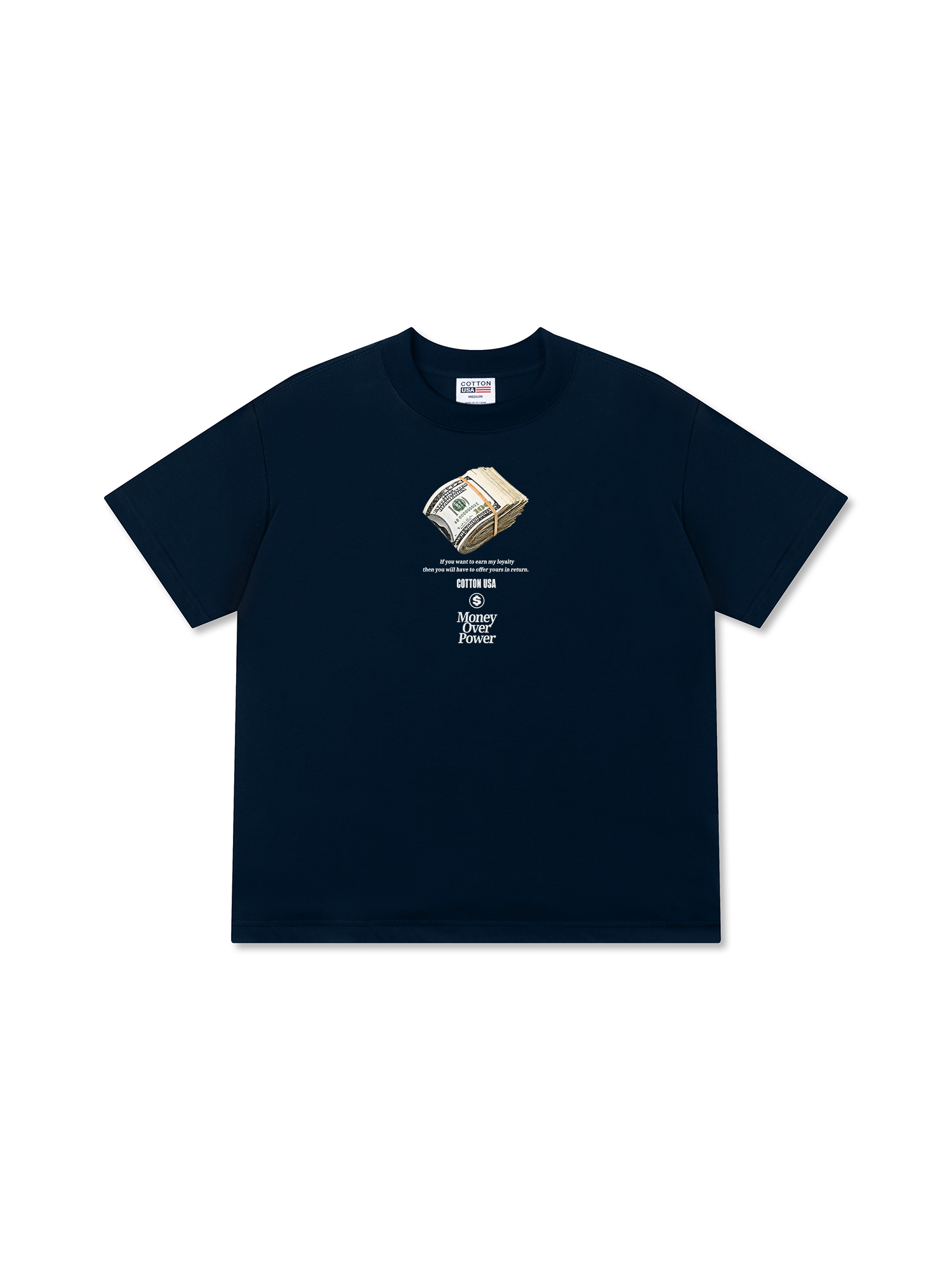 Áo Thun Relaxed Fit Money Over Power