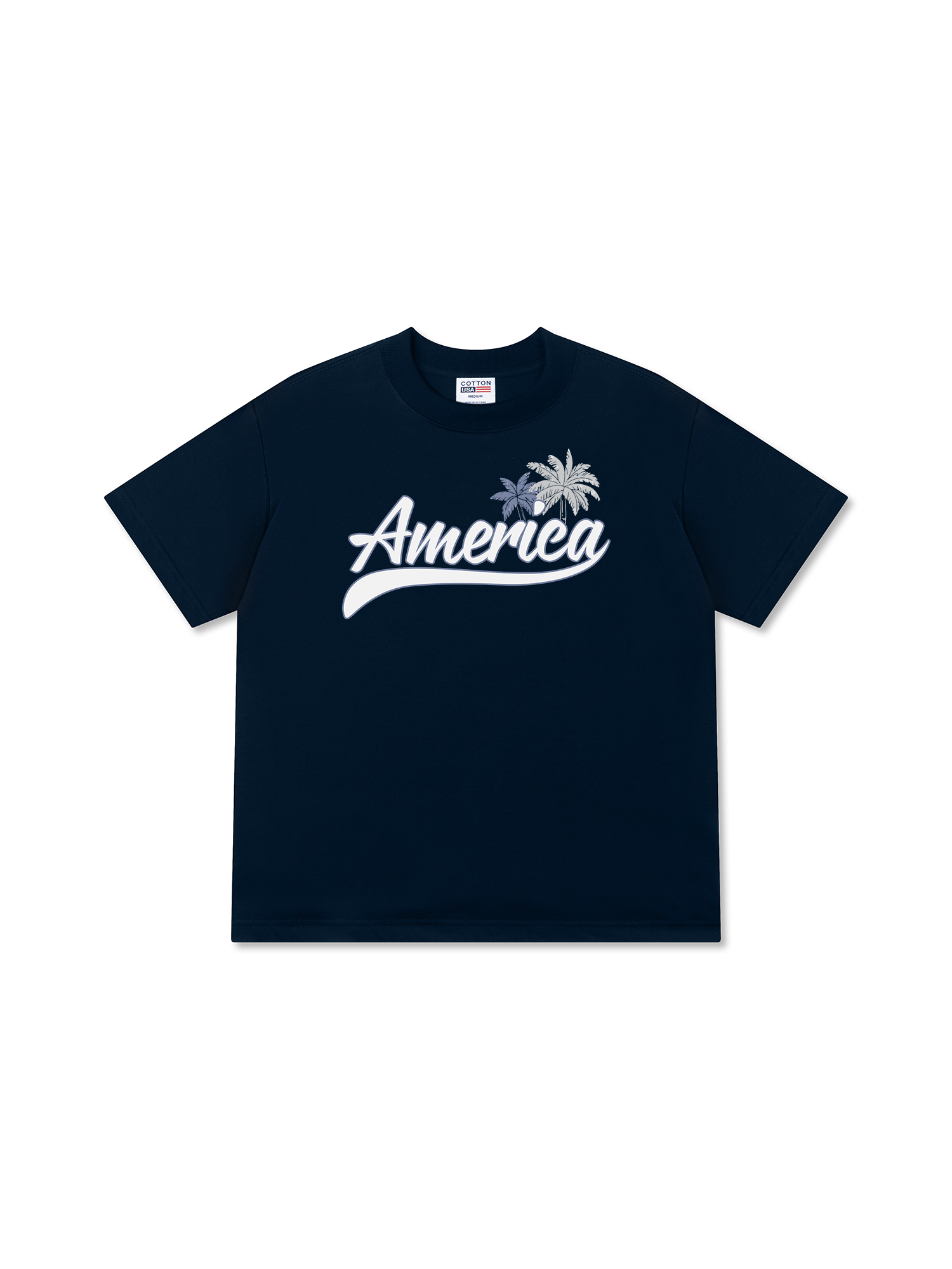 Áo Thun Relaxed Fit Baseball America Summer Time