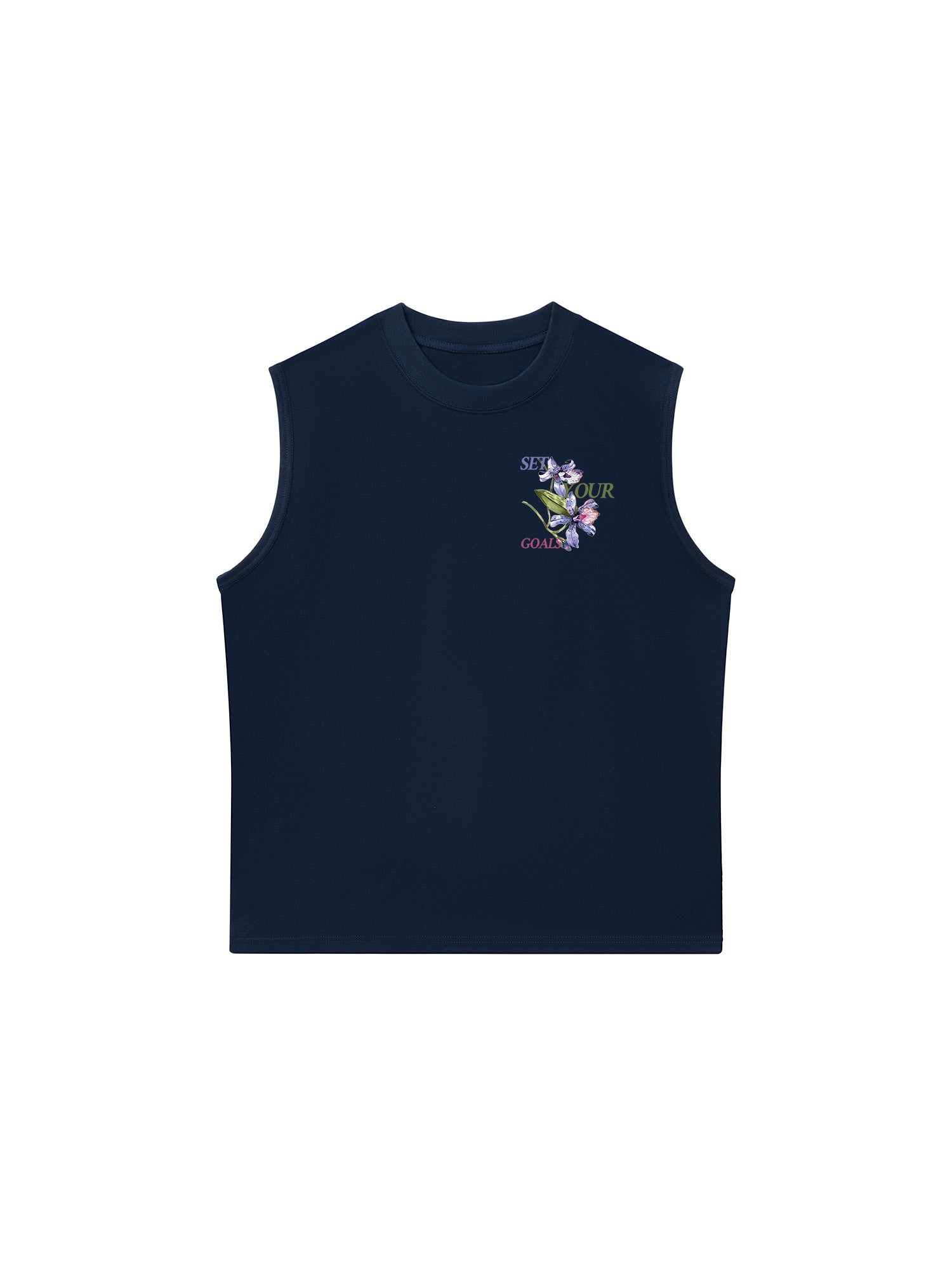 Áo Ba Lỗ Relaxed Fit Set Your Goals