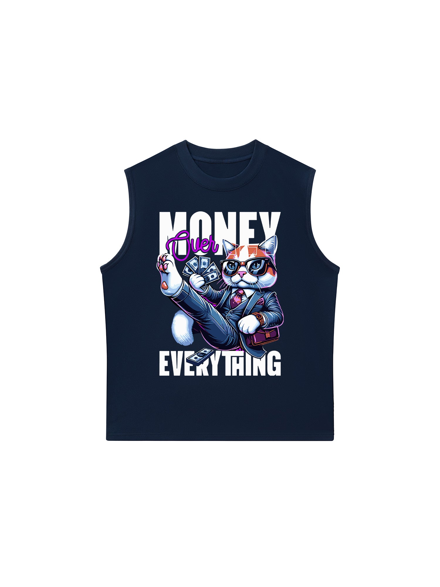 Áo Ba Lỗ Relaxed Fit Money Over Everything