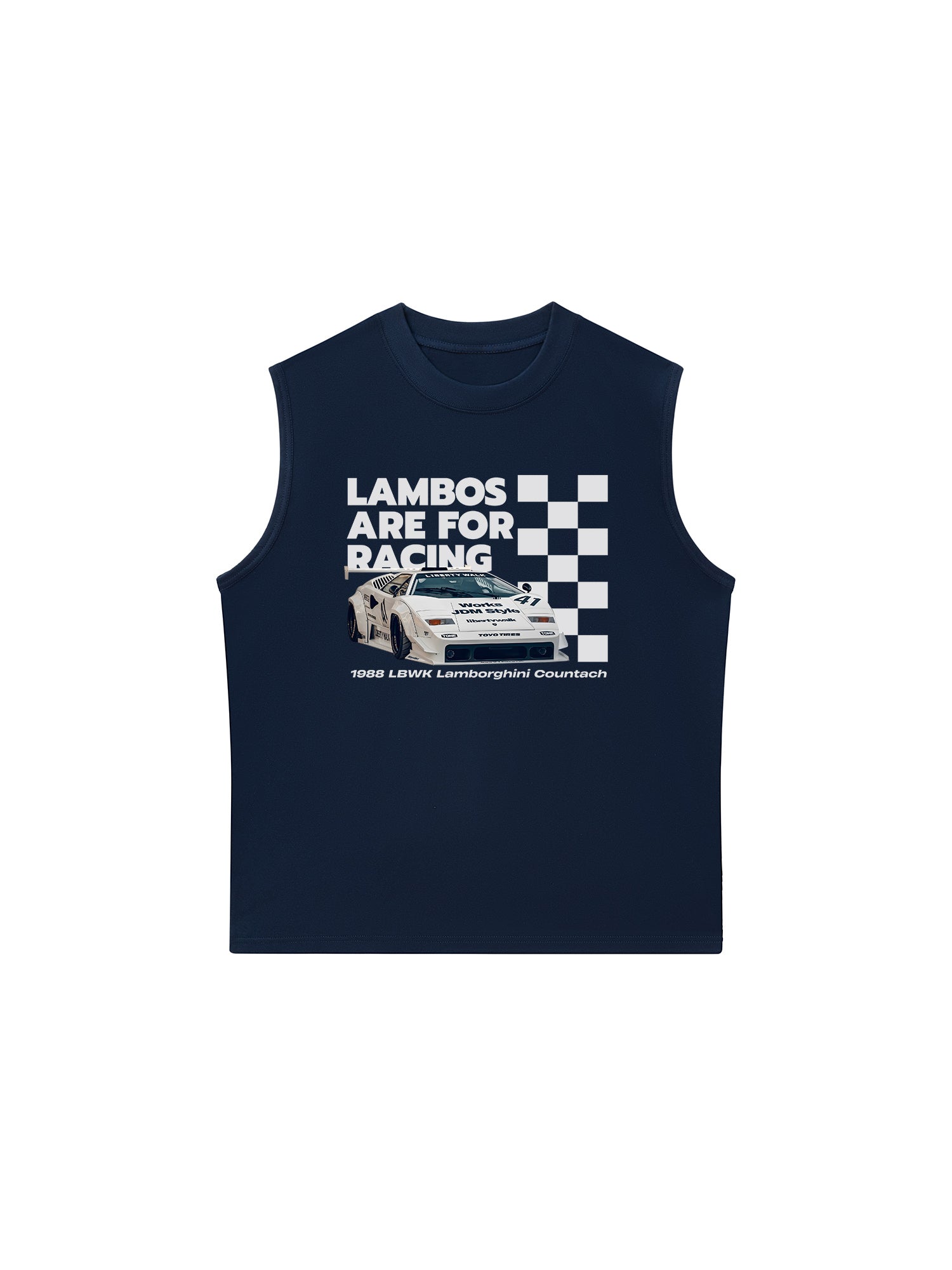 Áo Ba Lỗ Relaxed Fit Lamborghini Are For Racing