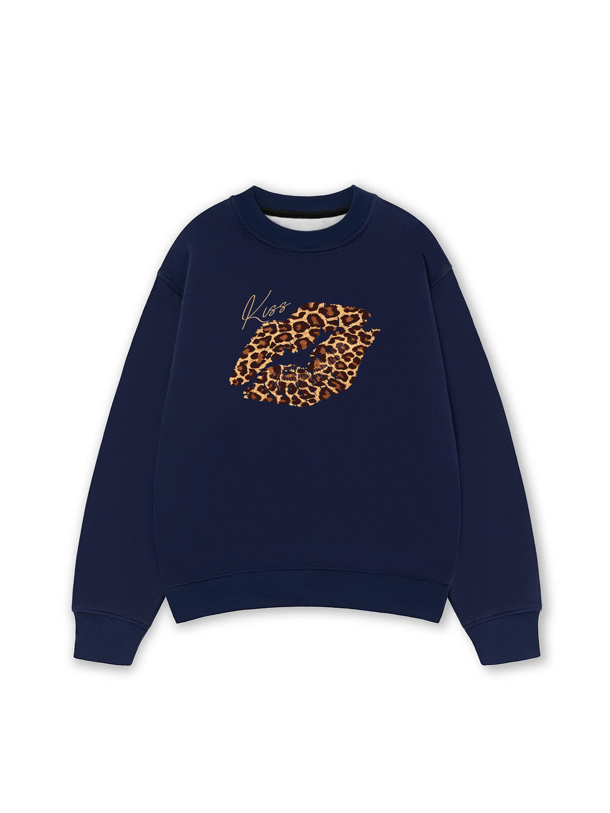 Áo Sweater Nỉ Hai Da Urban Leopard Kiss Lip
