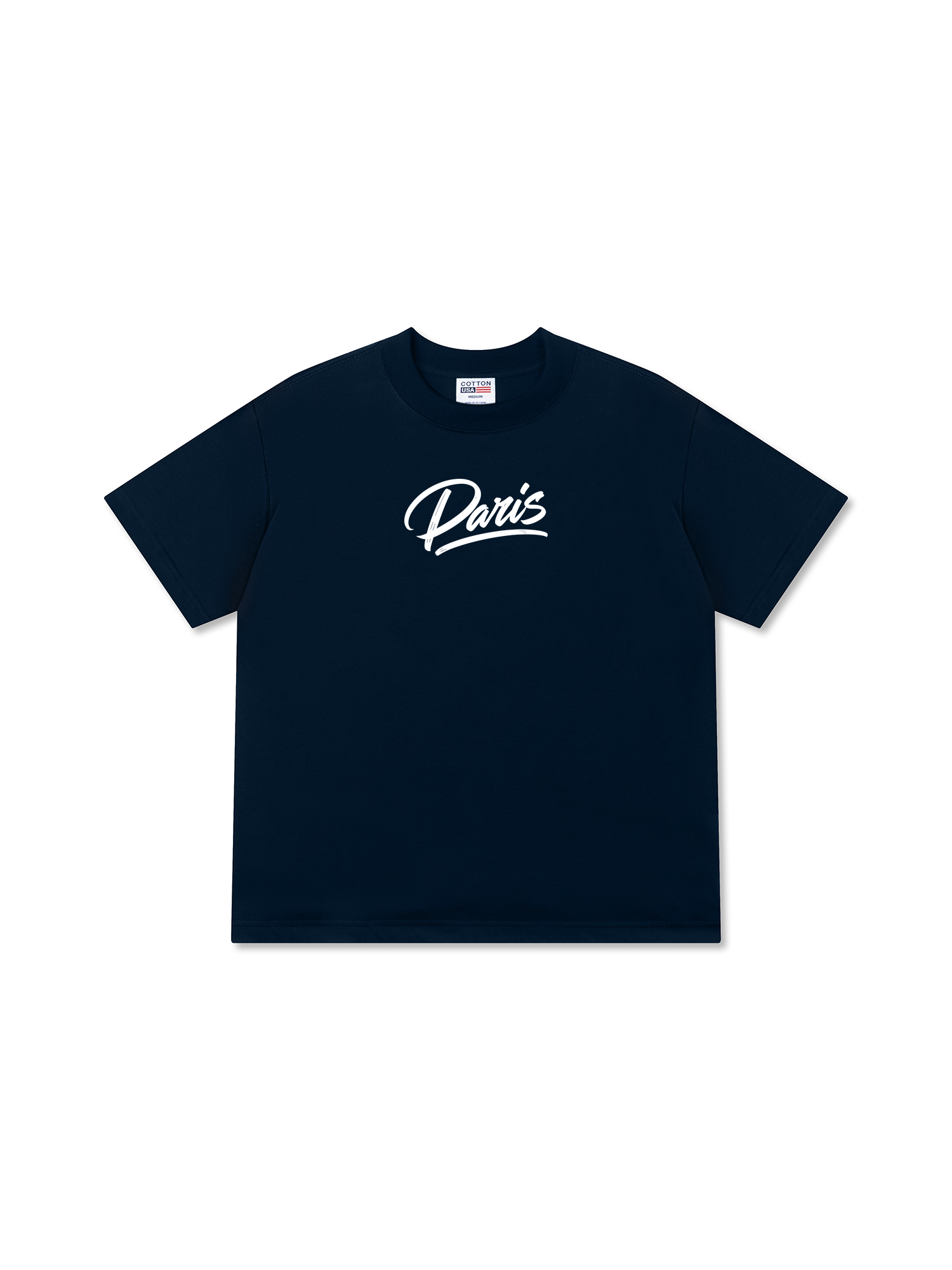 Áo Thun Relaxed Fit Paris Basic Logo