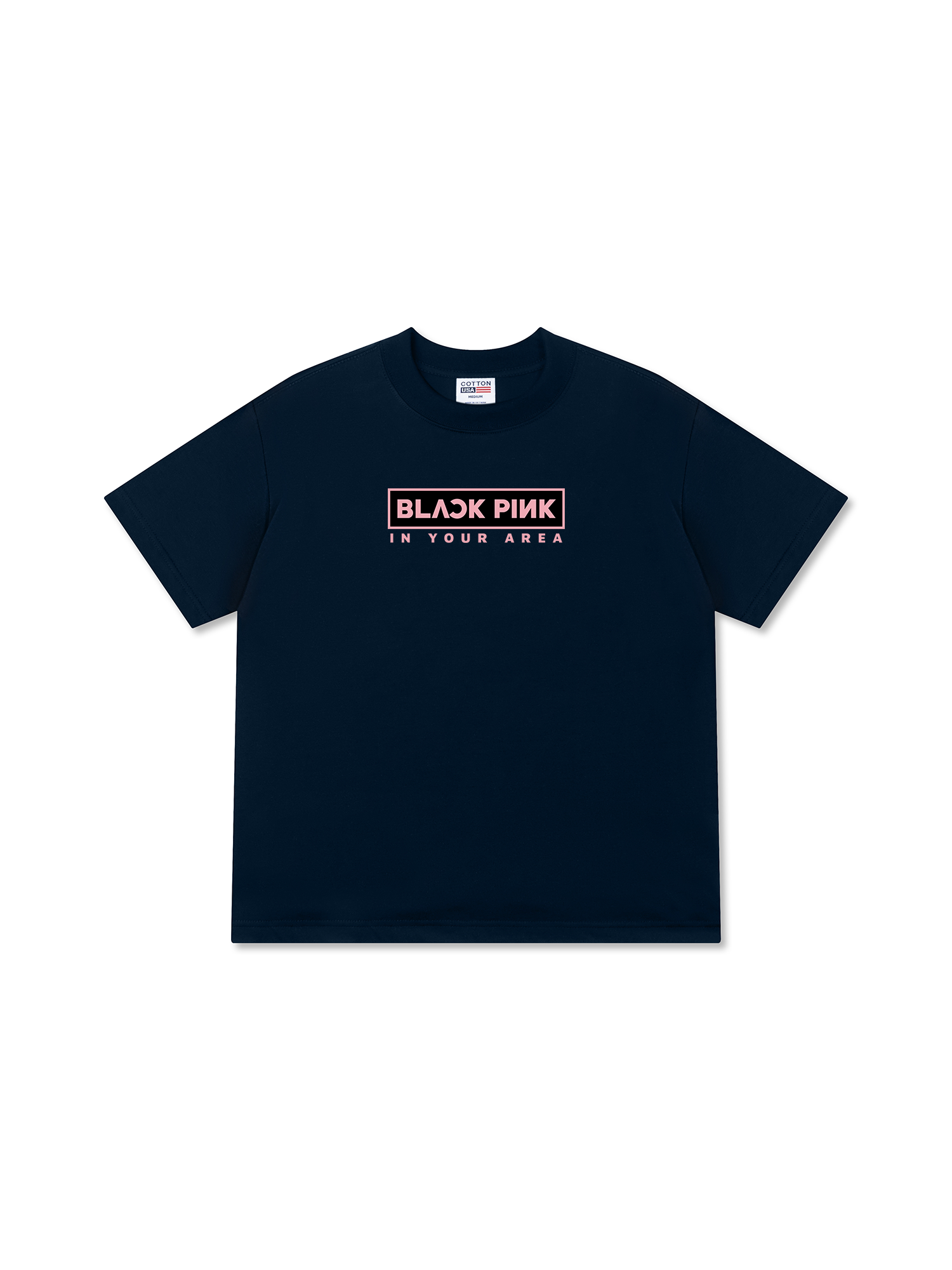 Áo Thun Relaxed Fit Idols Black Pink Jisoo