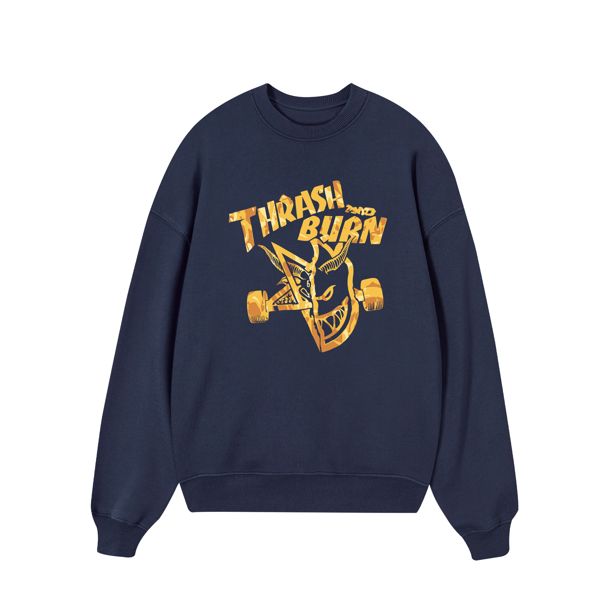 Thrasher And Burn Sweater