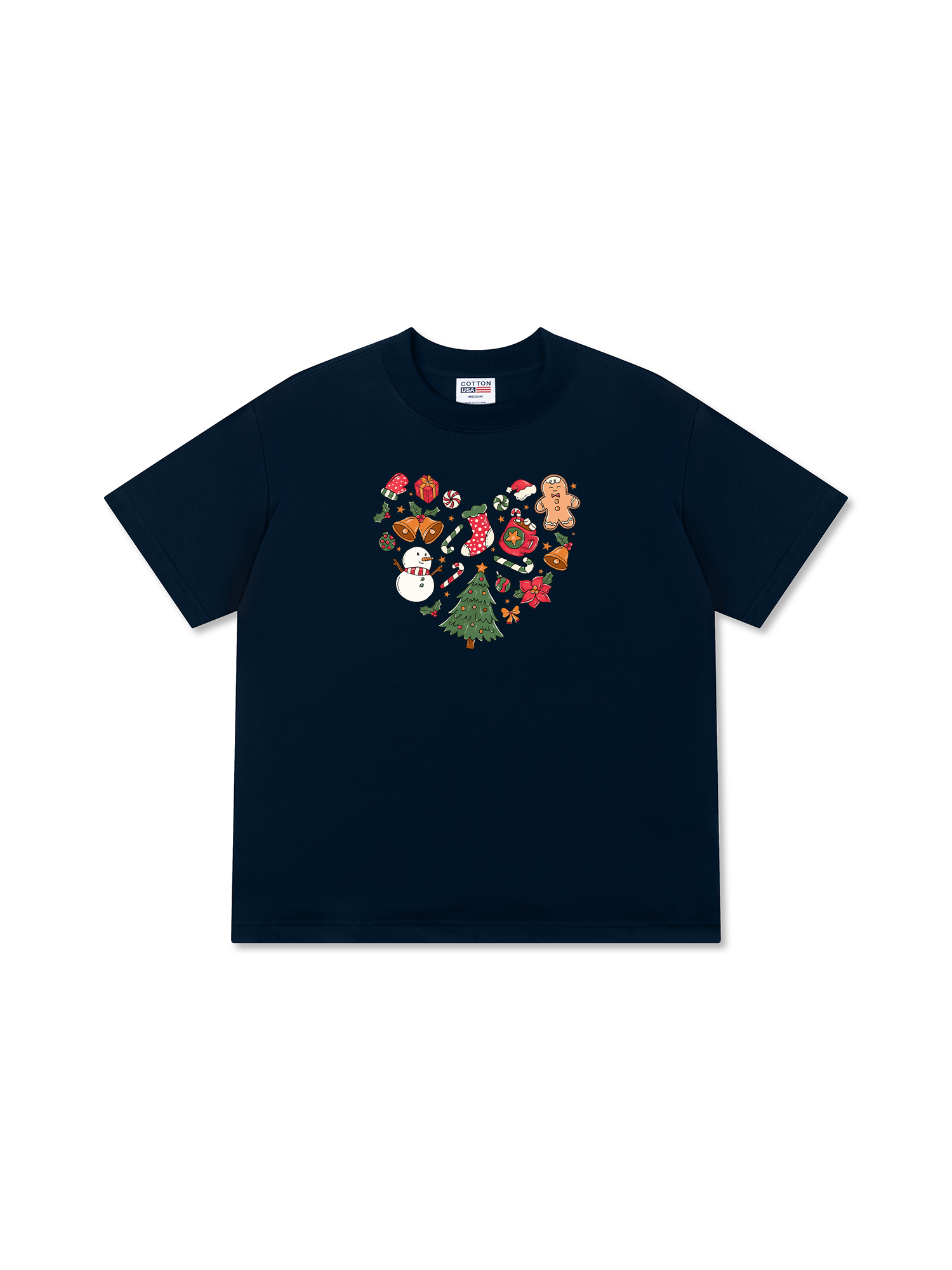 Áo Thun Relaxed Fit Merry Heart