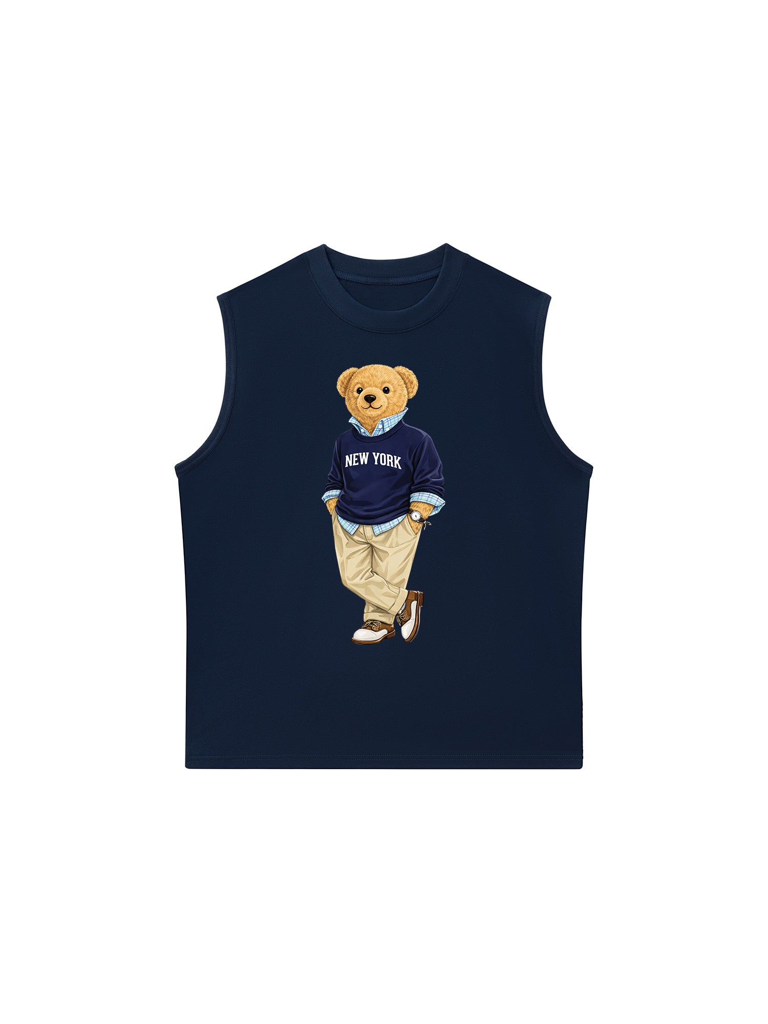 Áo Ba Lỗ Relaxed Fit Classic Bear