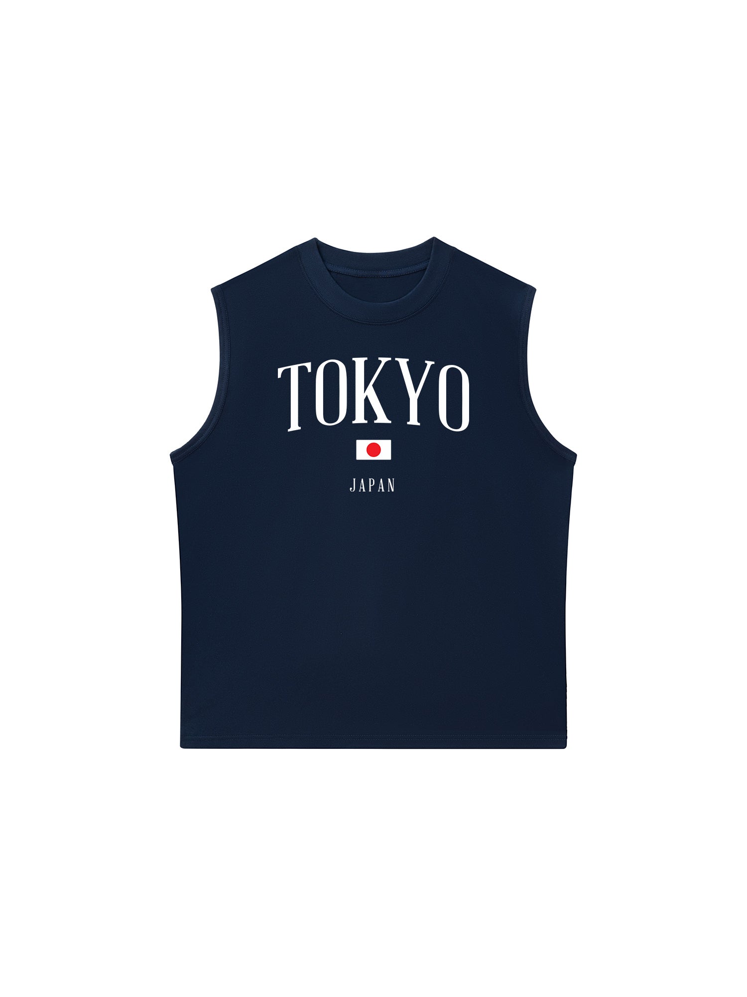 Áo Ba Lỗ Relaxed Fit Tokyo Japan Classic