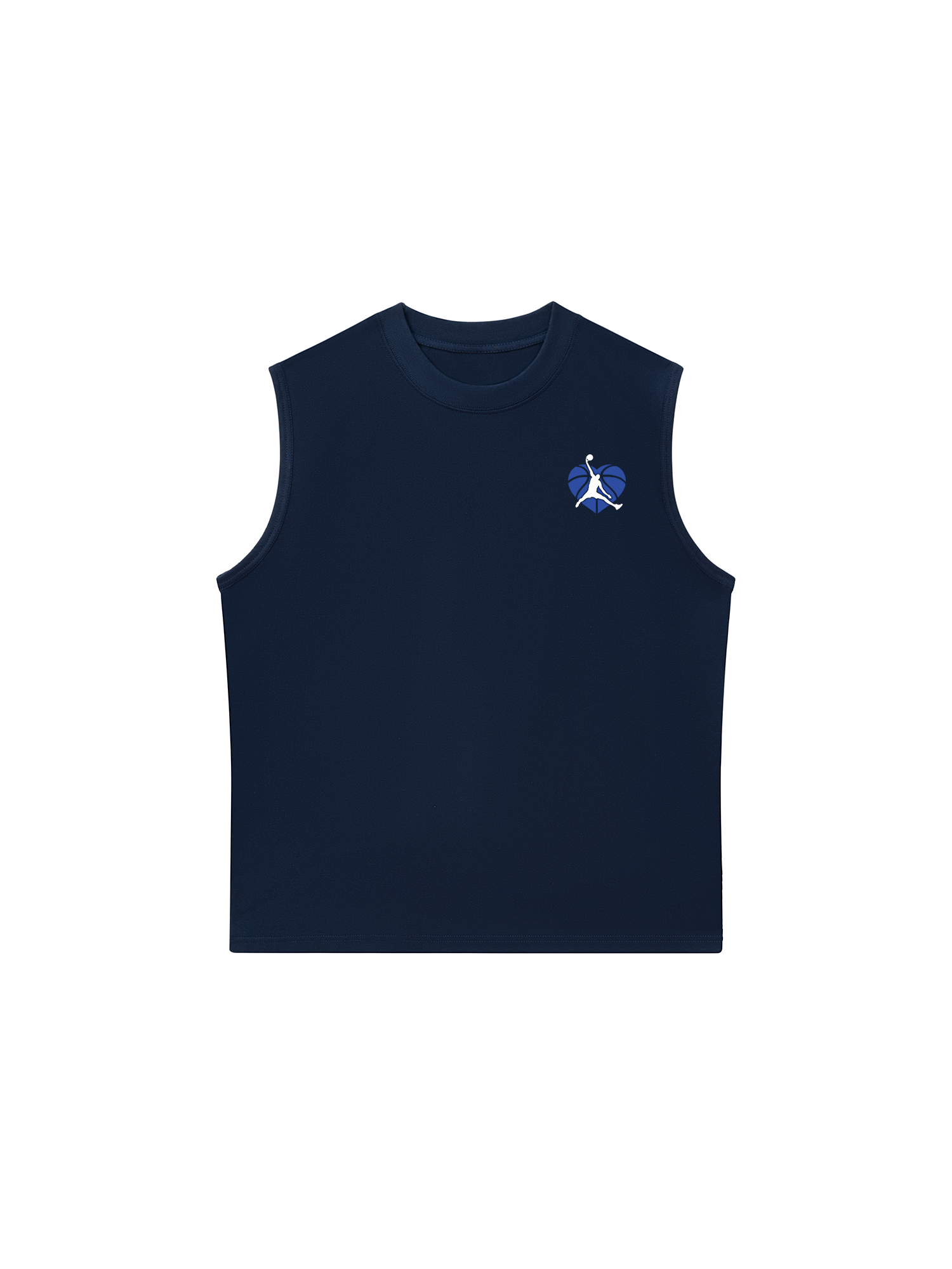 Áo Ba Lỗ Relaxed Fit Mể Bóng Rổ Blue