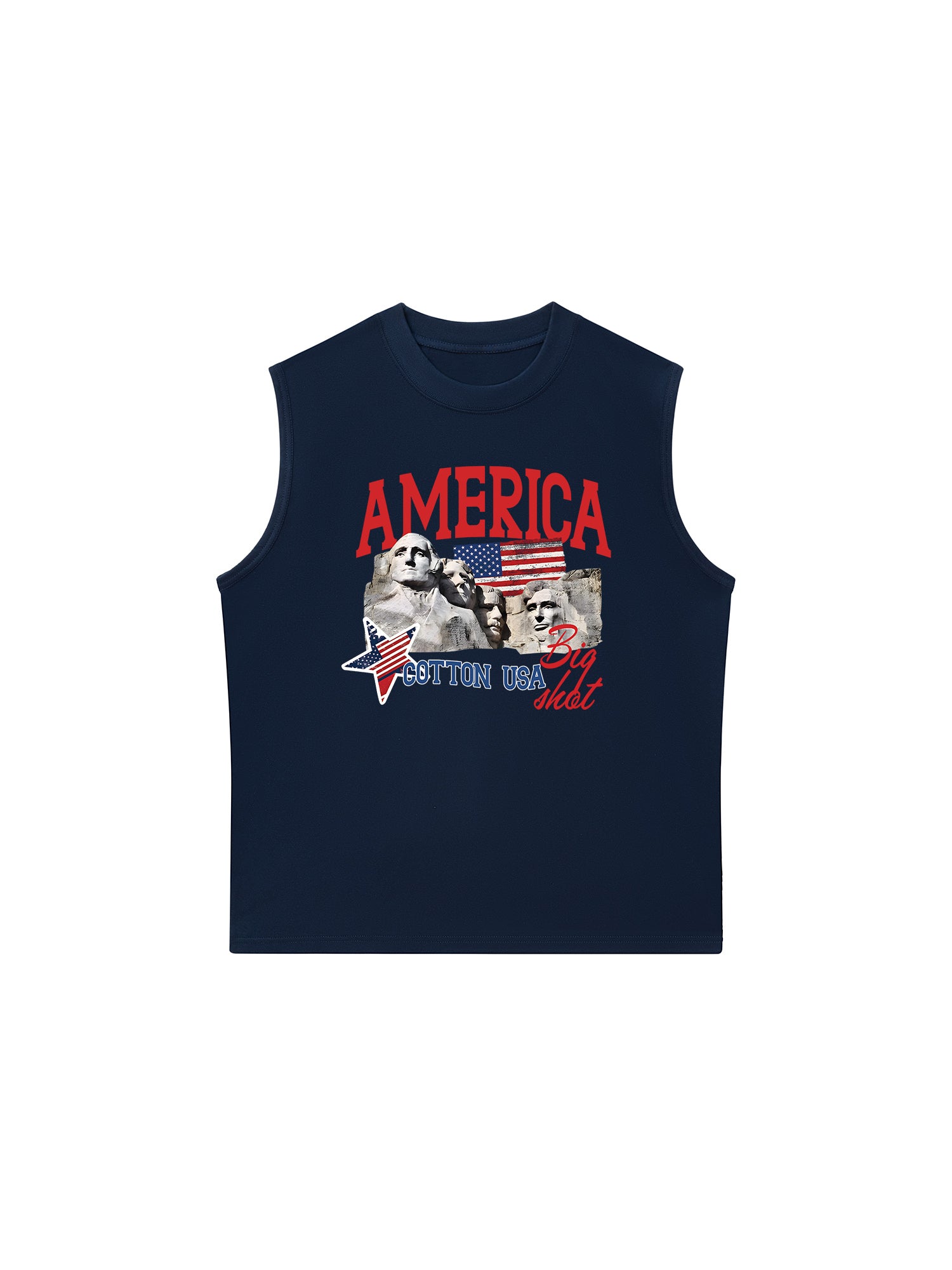 Áo Ba Lỗ Relaxed Fit USA Big Shot