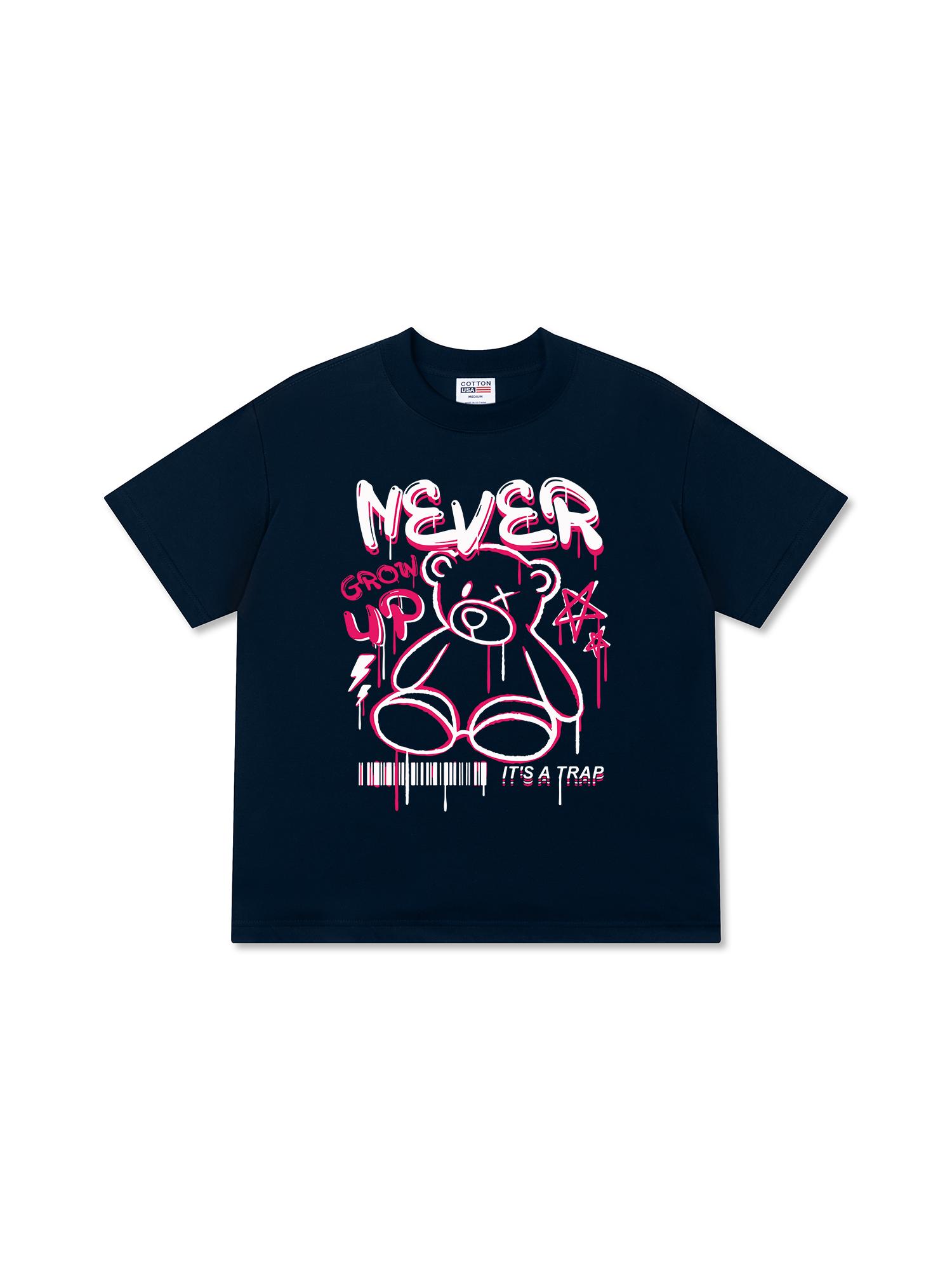 Áo Thun Relaxed Fit Never Grow Up