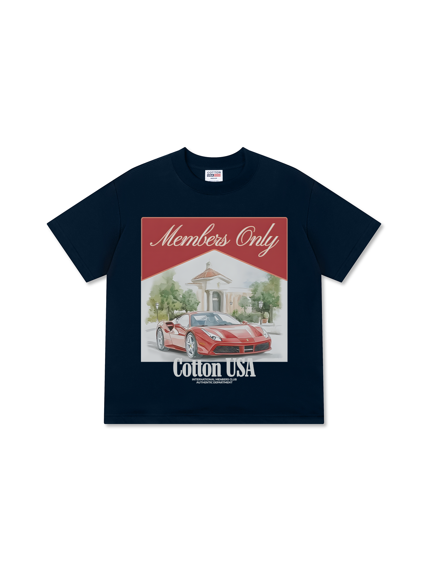 Áo Thun Relaxed Fit Ferrari Members Only