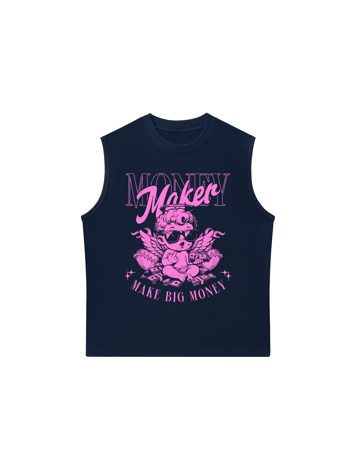 Áo Ba Lỗ Relaxed Fit Money Maker Make Big