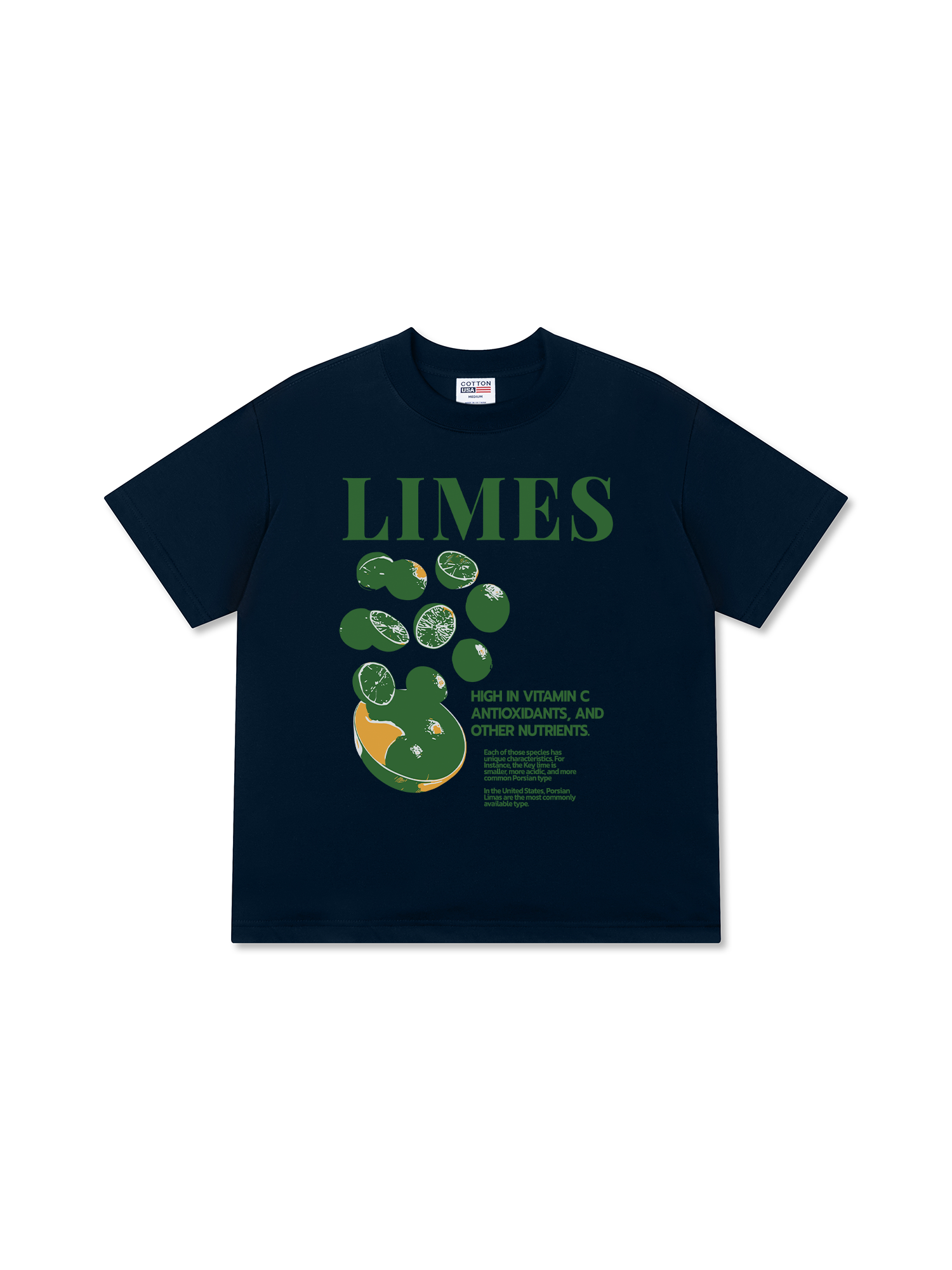 Áo Thun Relaxed Fit Tropical Bowl Of Limes