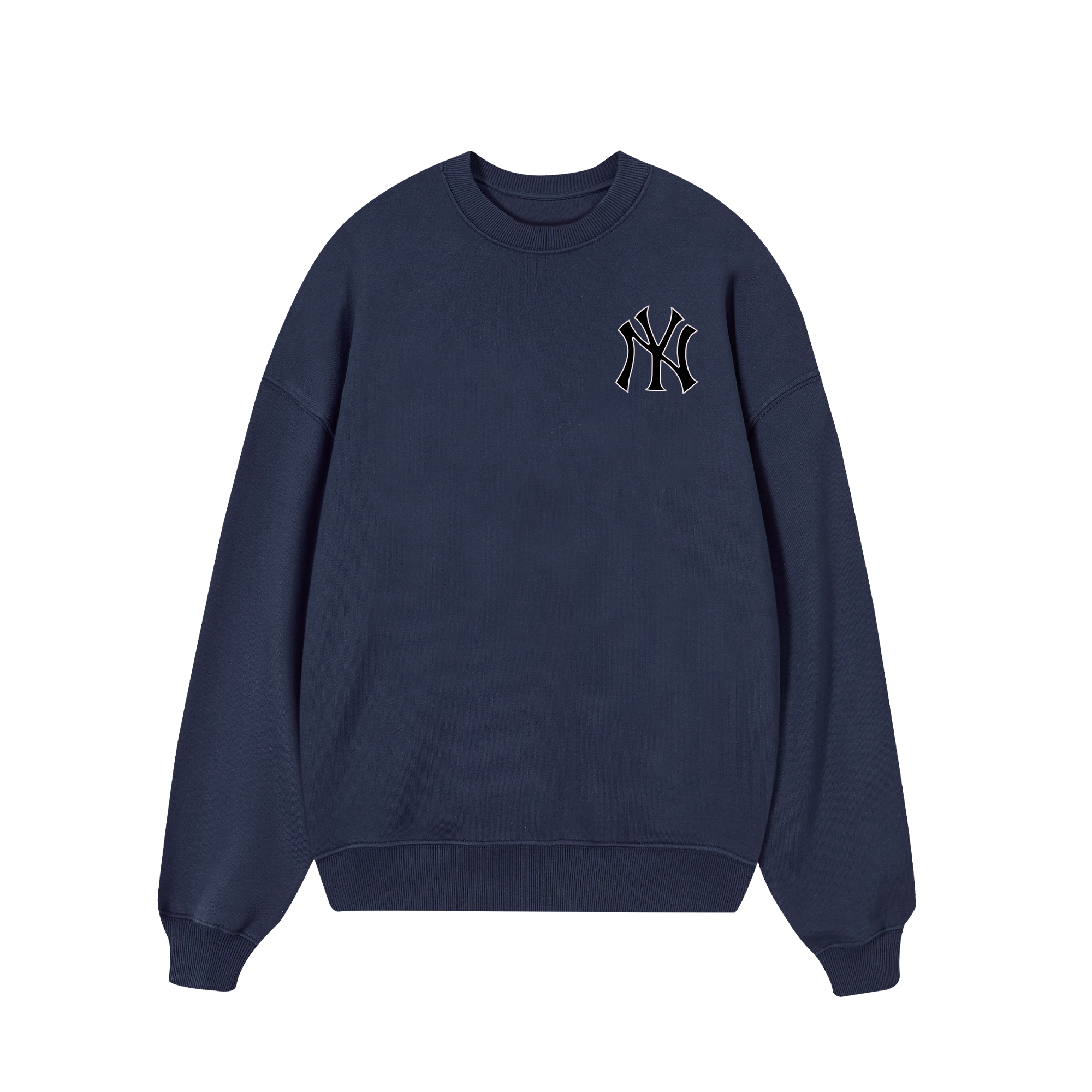 MLB Floral Teddy Bear Bleached Color Sweater