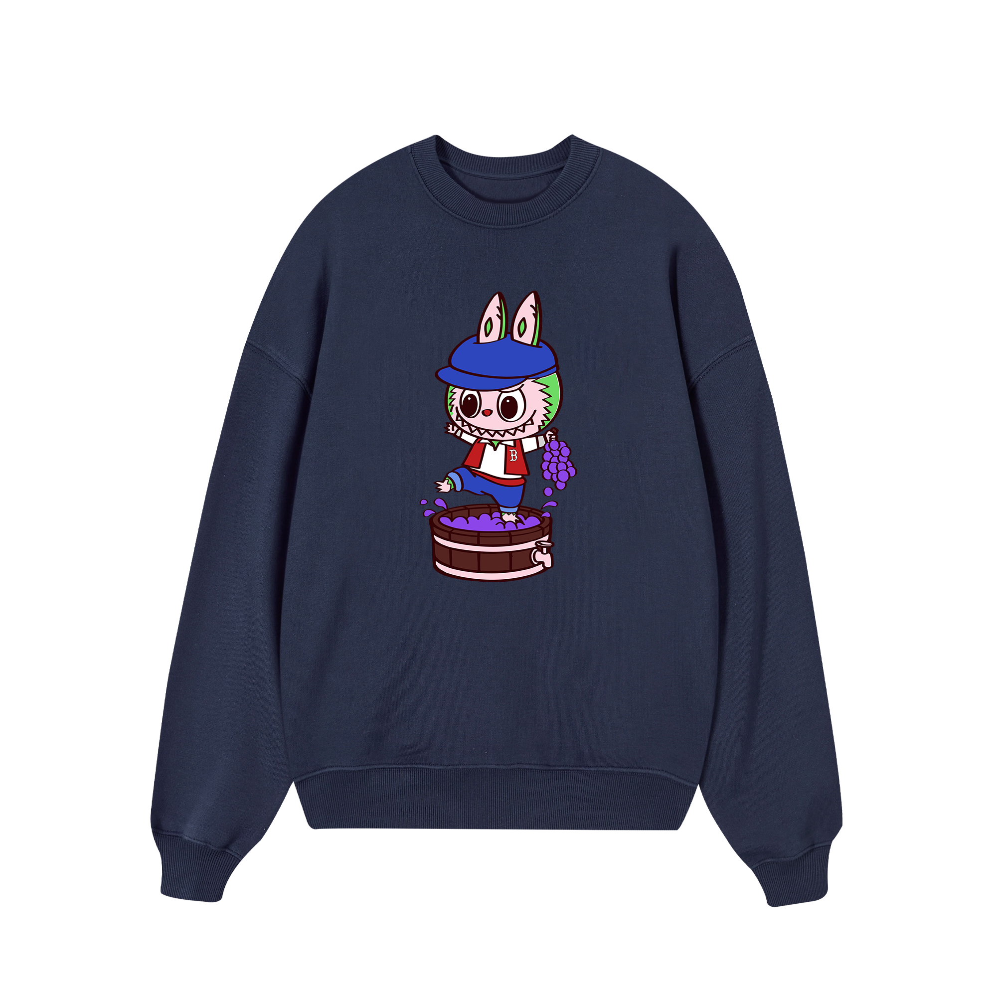 MLB Labubu Grape Boy Boston Sweater