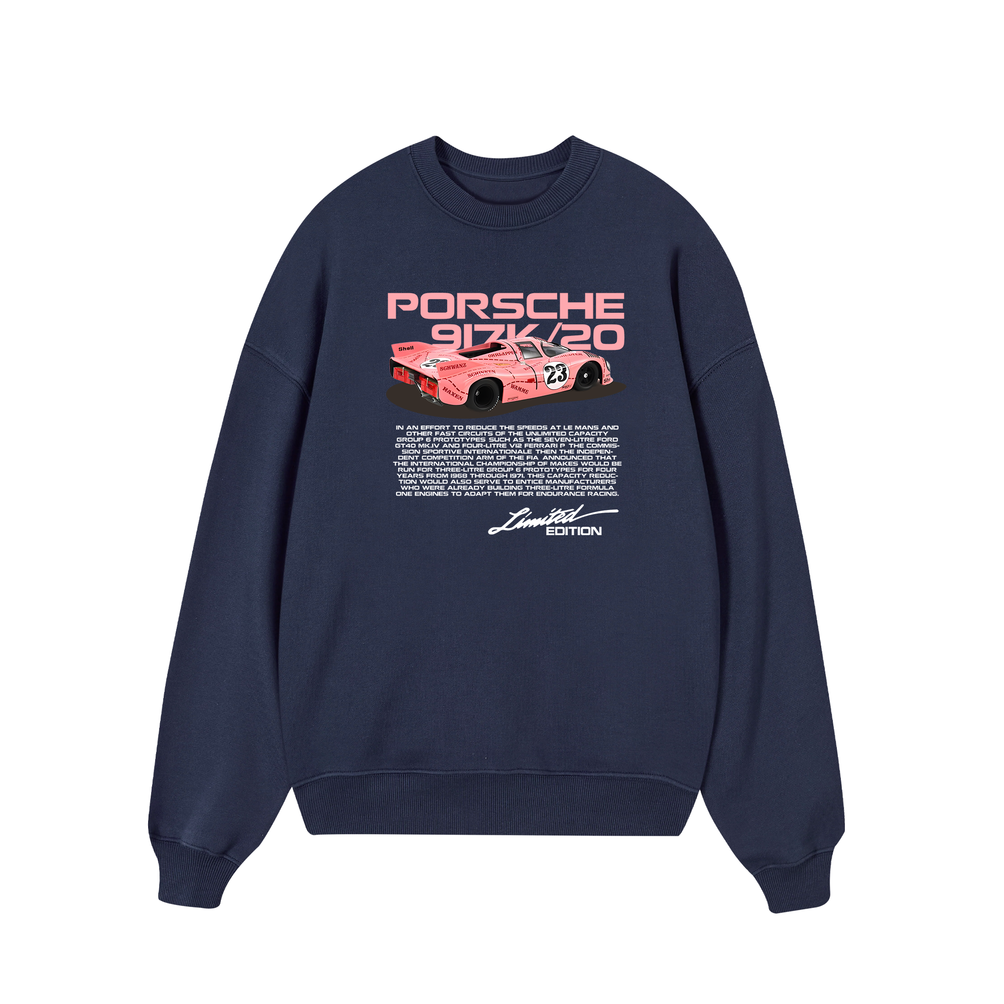 Porsche 917K Pink Pig Sweater