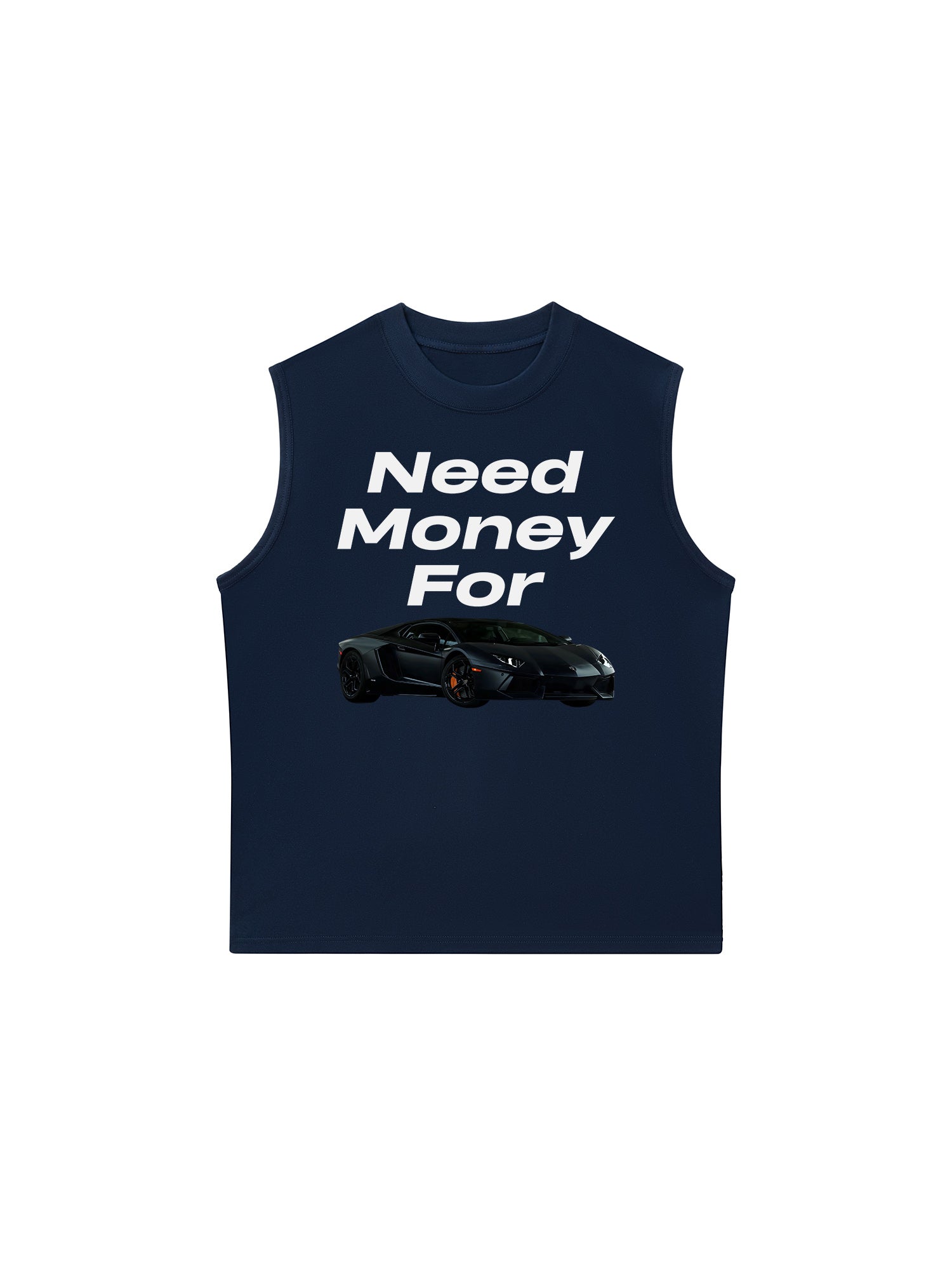 Áo Ba Lỗ Relaxed Fit Lamborghini Need Money For